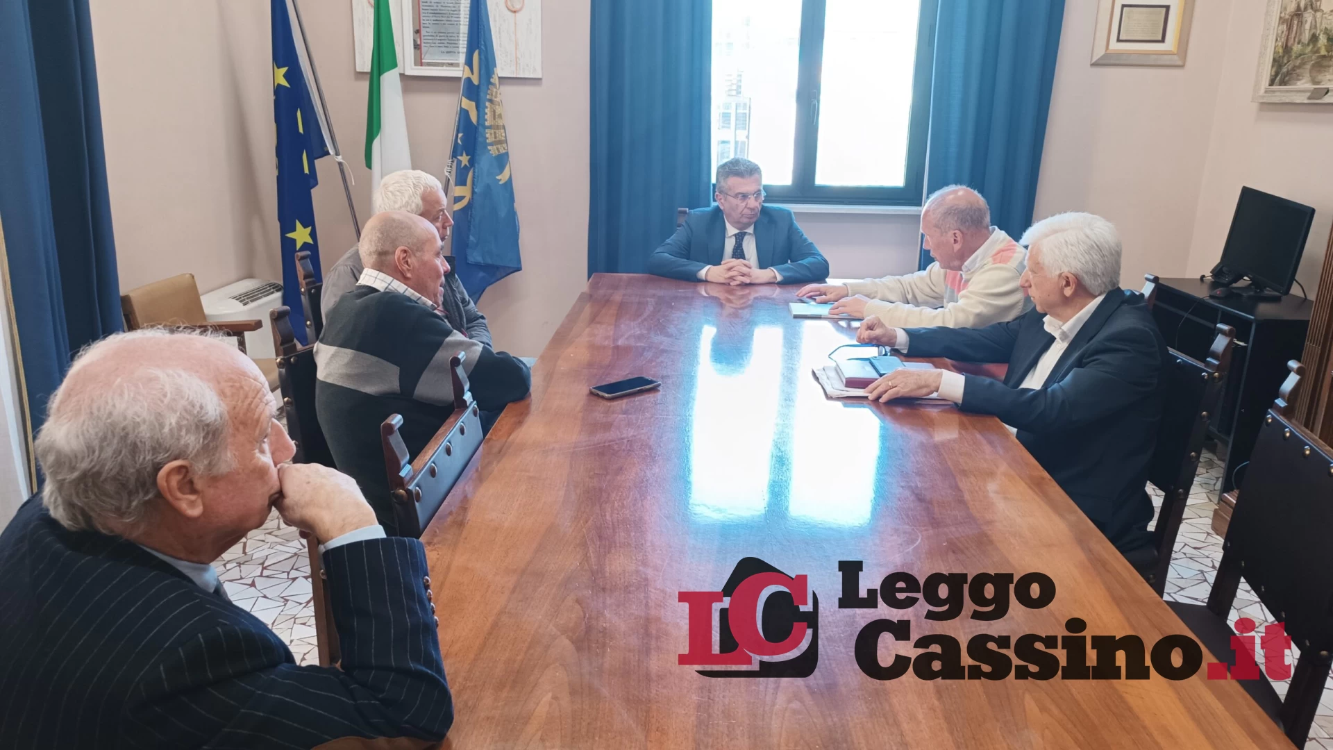 Salera incontra la dirigenza del Club Alpino Italiano di Cassino