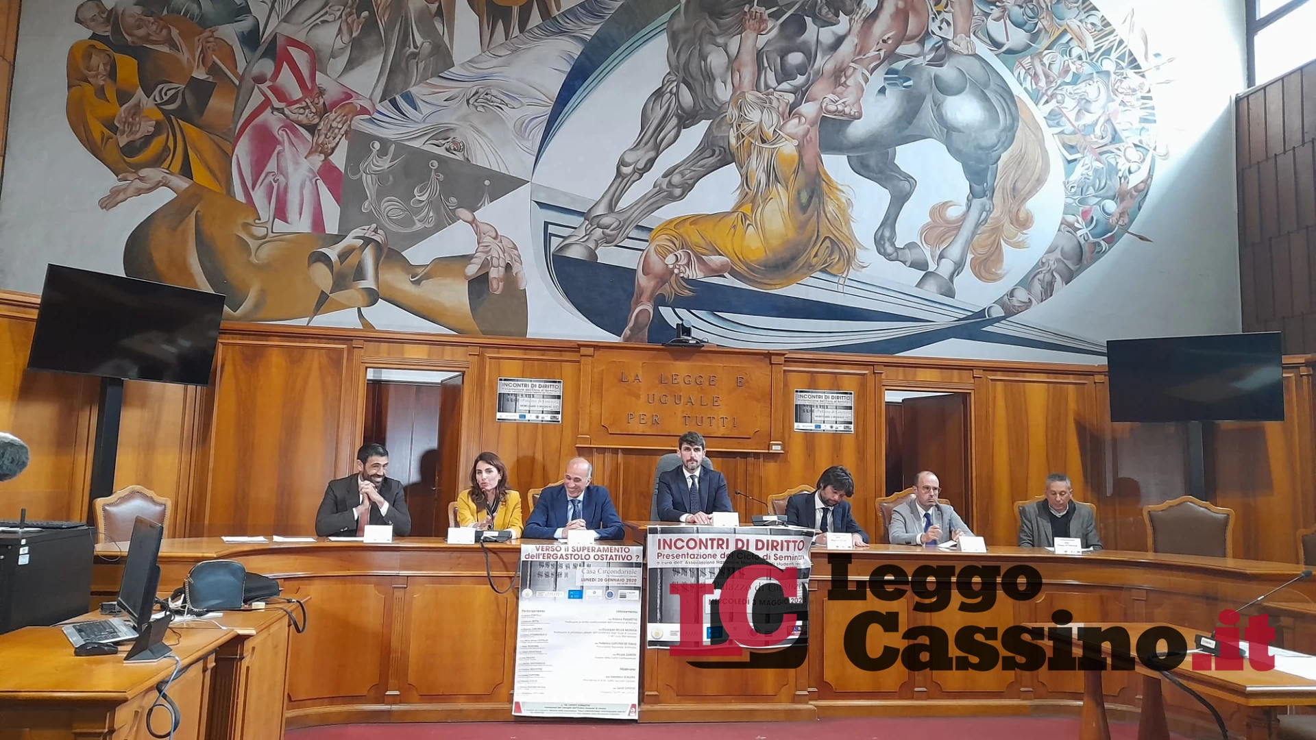 "Incontri di diritto", presentato a Cassino il ciclo di seminari