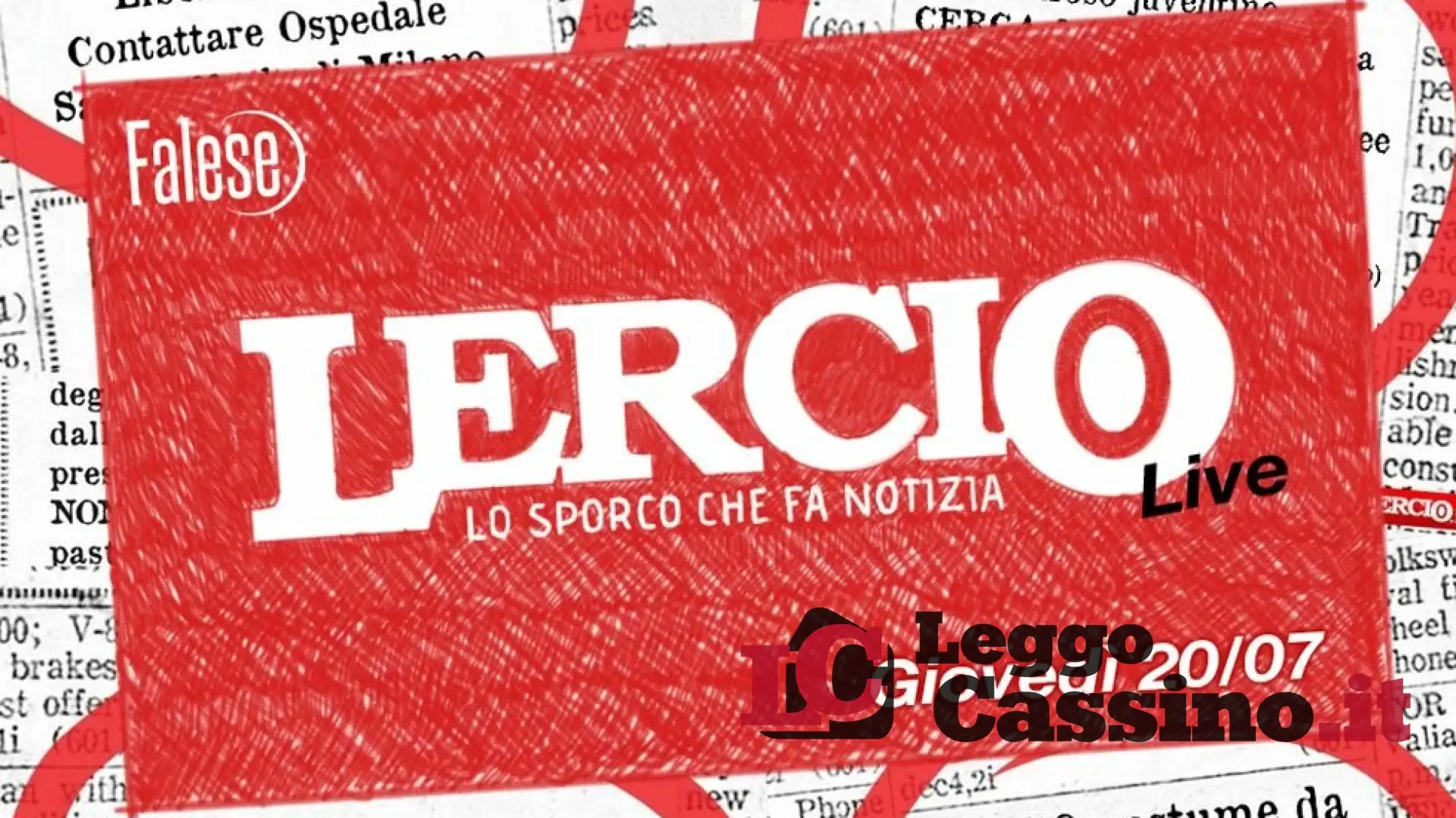 Lercio.it celebra il suo decennale: uno spettacolo imperdibile a Cassino