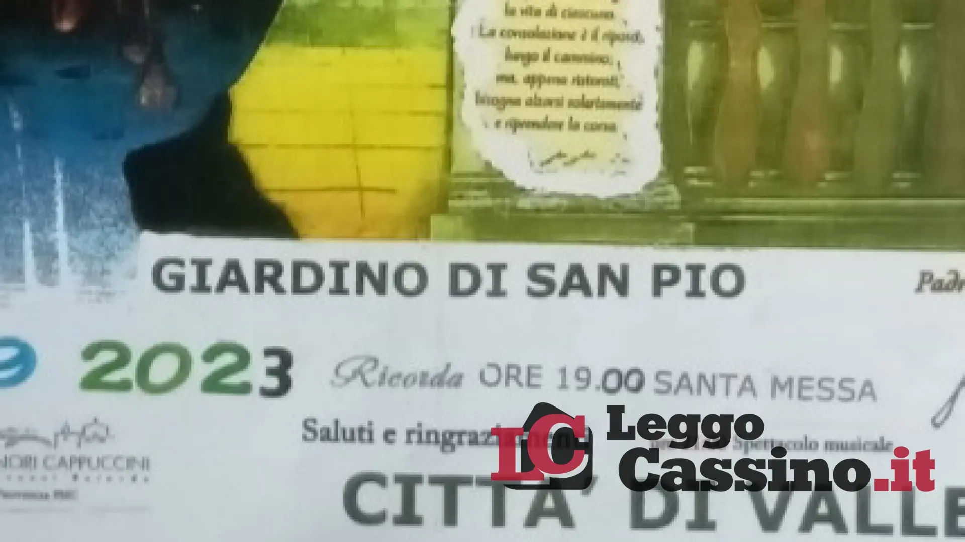 A Vallemaio il 23 settembre i festeggiamenti in onore di San Pio