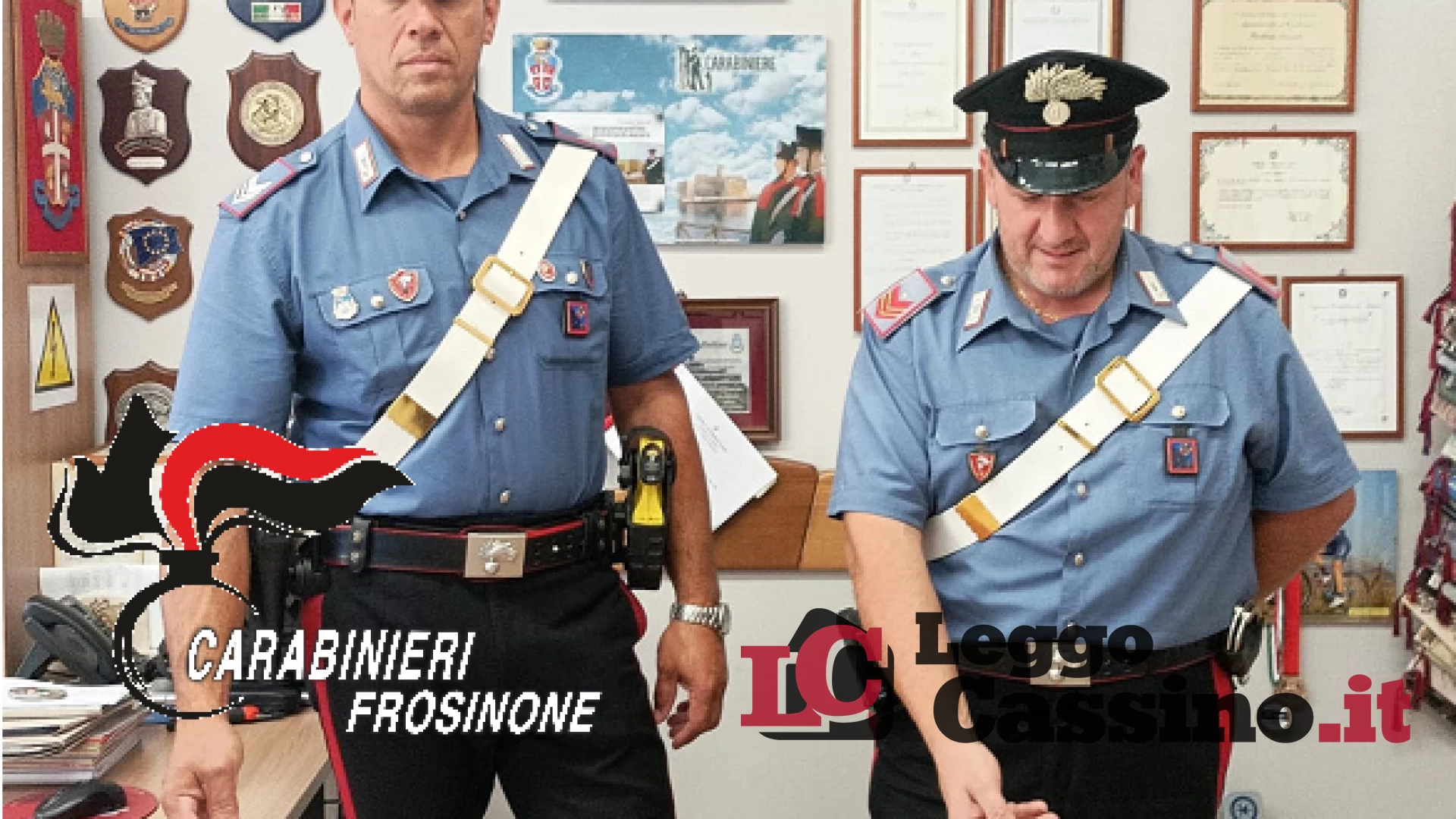 In giro con 5 kg di hashish, a Cassino arrestato un 31enne