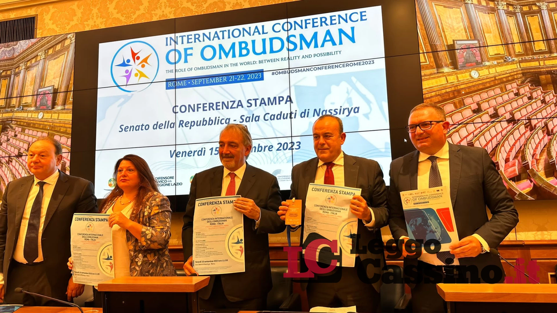 Al Senato della Repubblica la presentazione della “Conferenza Internazionale degli Ombudsman”