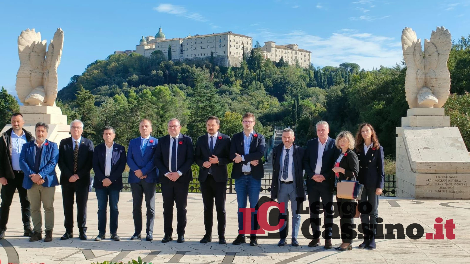 Il Difensore Civico del Lazio incontra a Montecassino i colleghi di Polonia e Serbia