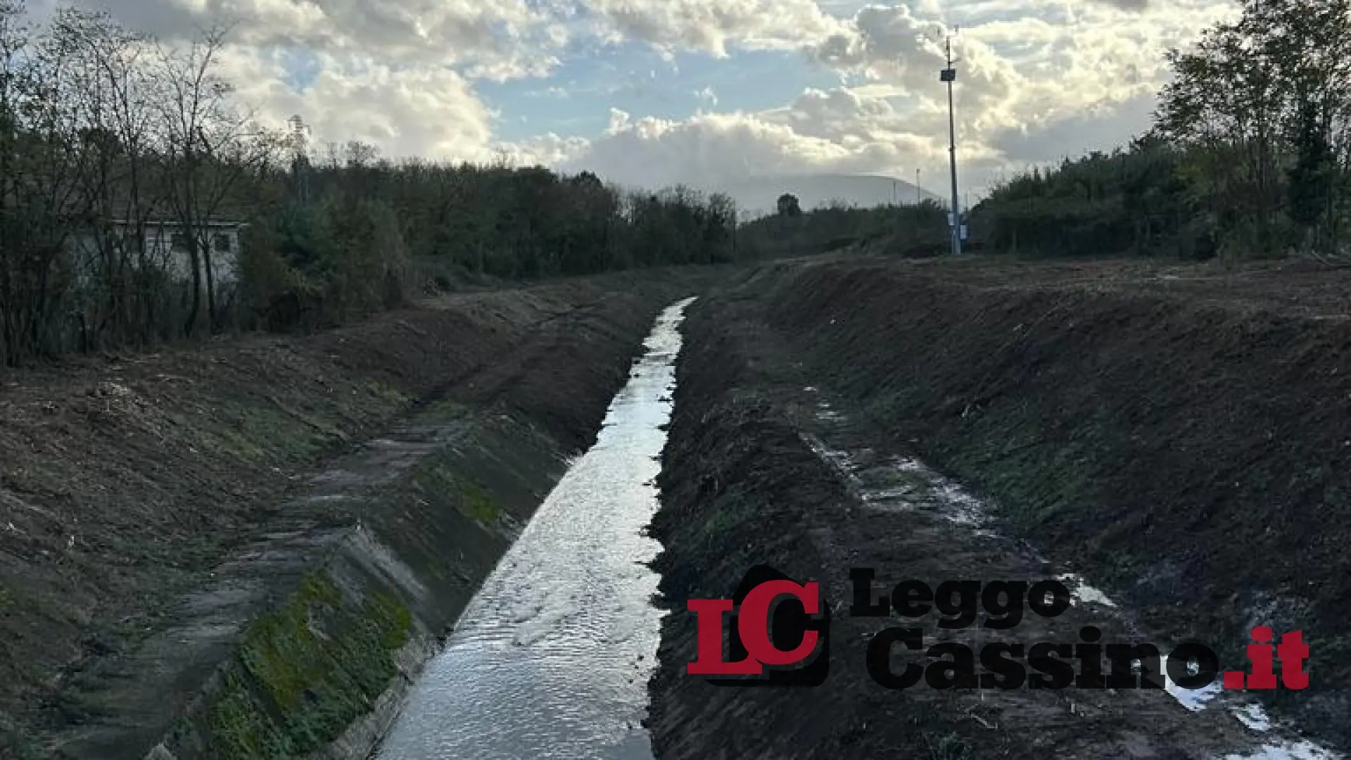 Consorzio a Sud di Anagni: proseguono i lavori sul Fosso Cenica a Frosinone