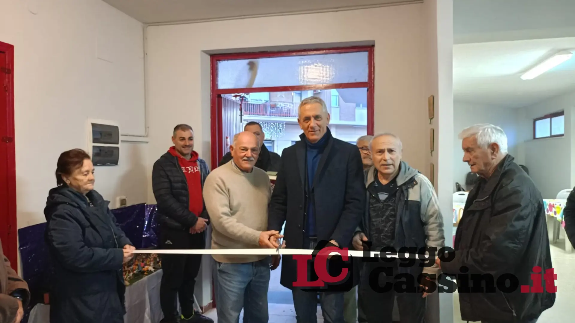 Aquino: inaugurato il centro anziani