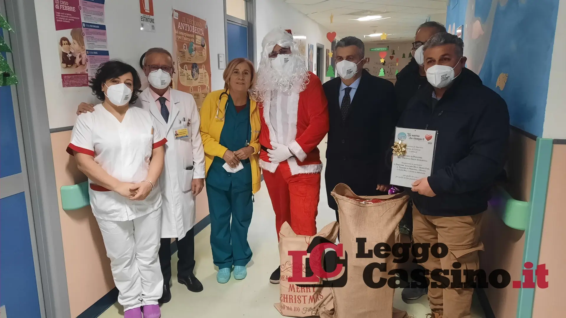 “Il sorriso che riempie il cuore”. Salera in Pediatria