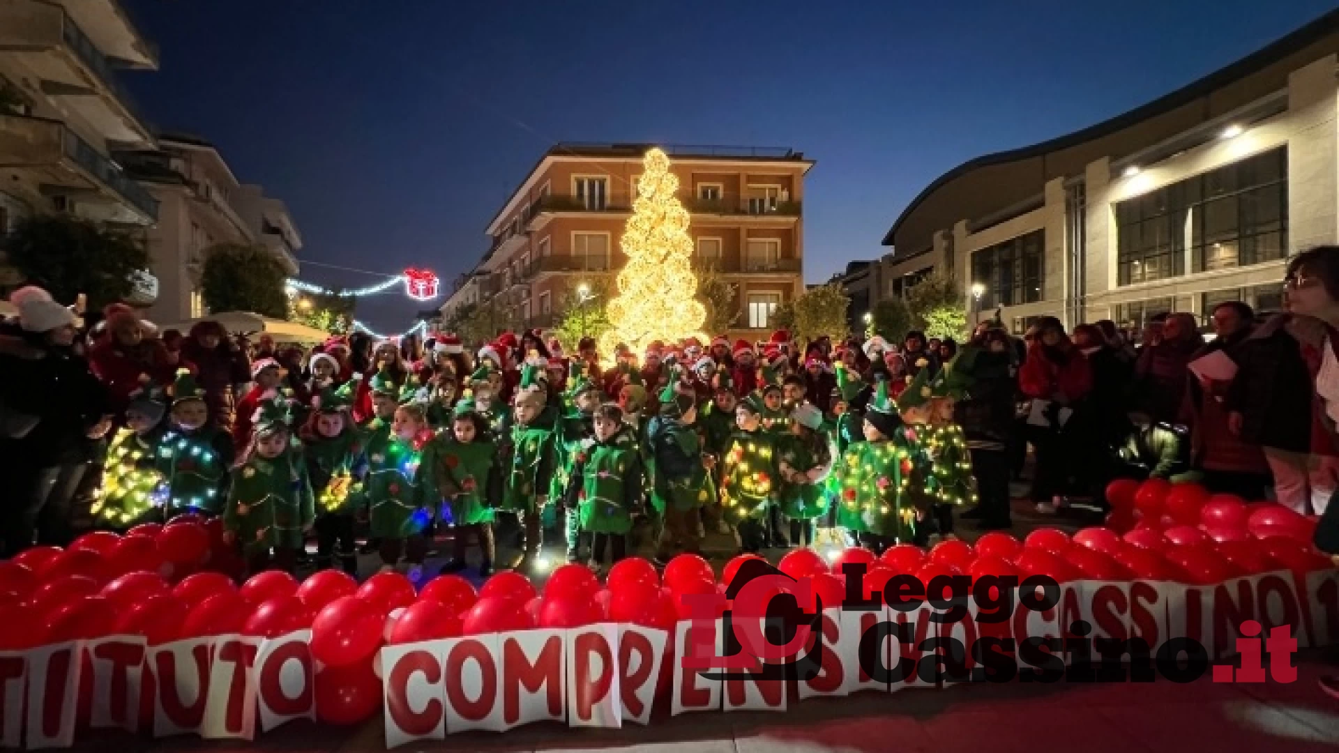 L'I.C. Cassino 1 in piazza con "Natale nelle lingue del mondo”