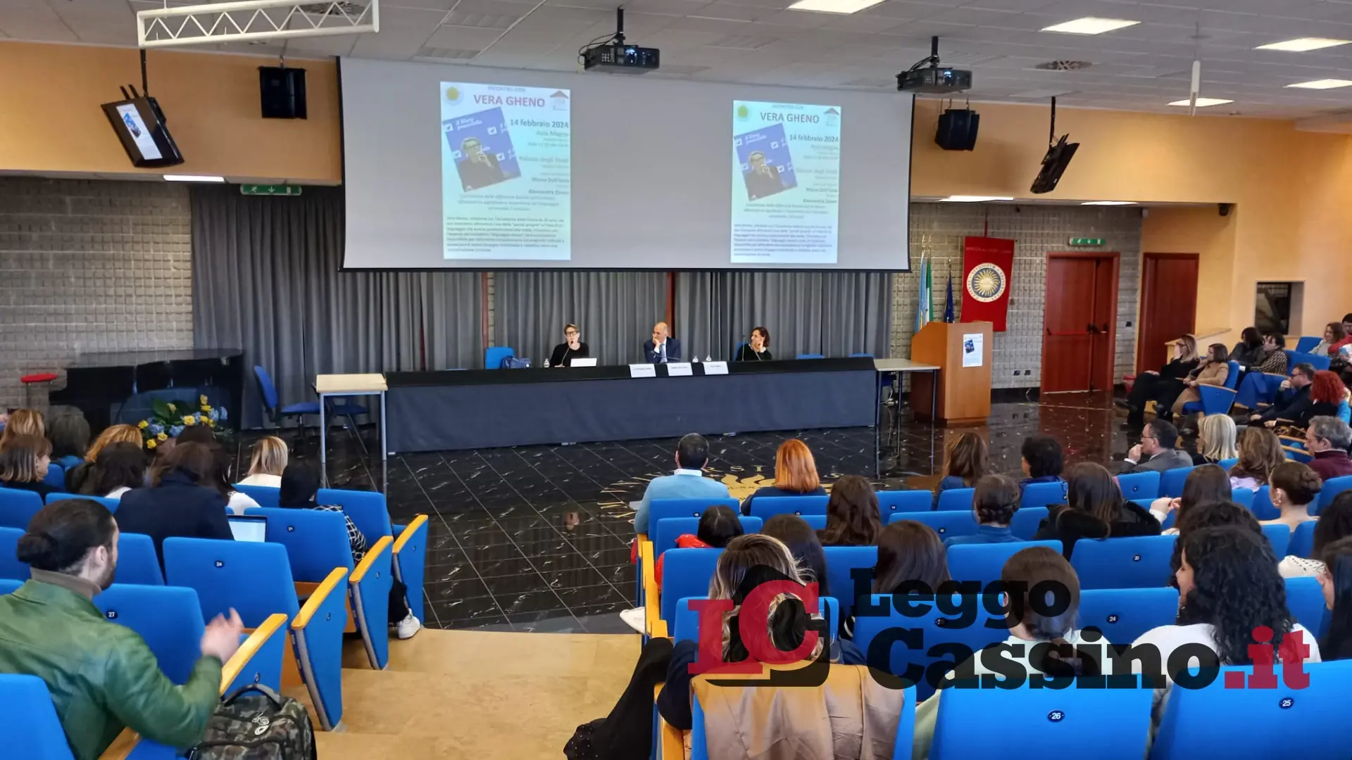 Gli studenti del Liceo Varrone hanno incontrato Vera Gheno