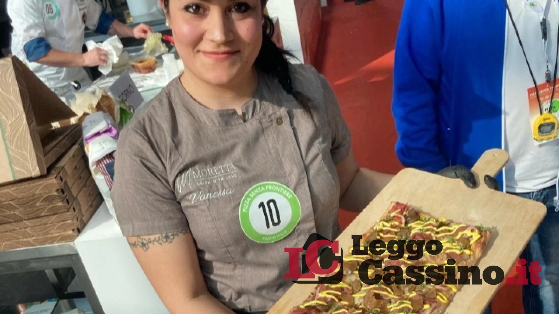 Vanessa Terilli di San Giorgio a Liri vince il campionato Mondiale di Pizza in teglia onato