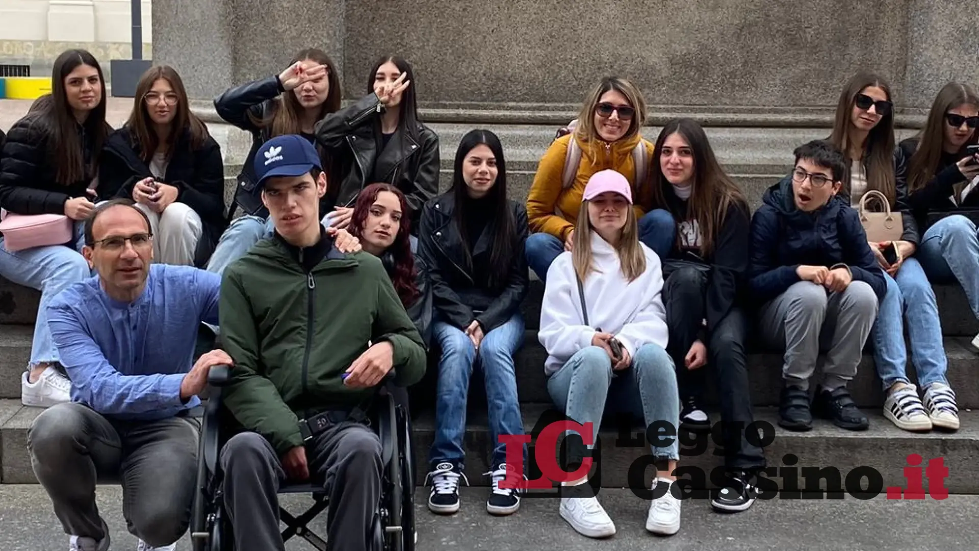 Gli studenti del Liceo Varrone di Cassino rientrati dal viaggio a Torino