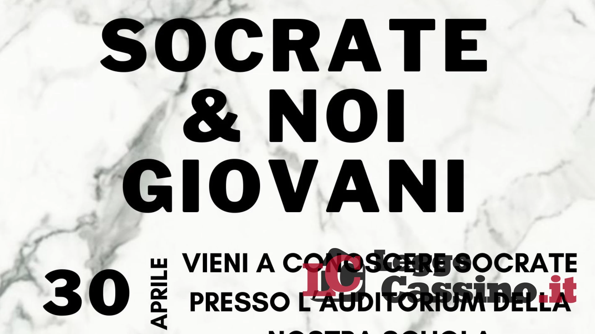 “Socrate & Noi giovani” al Liceo Varrone di Cassino