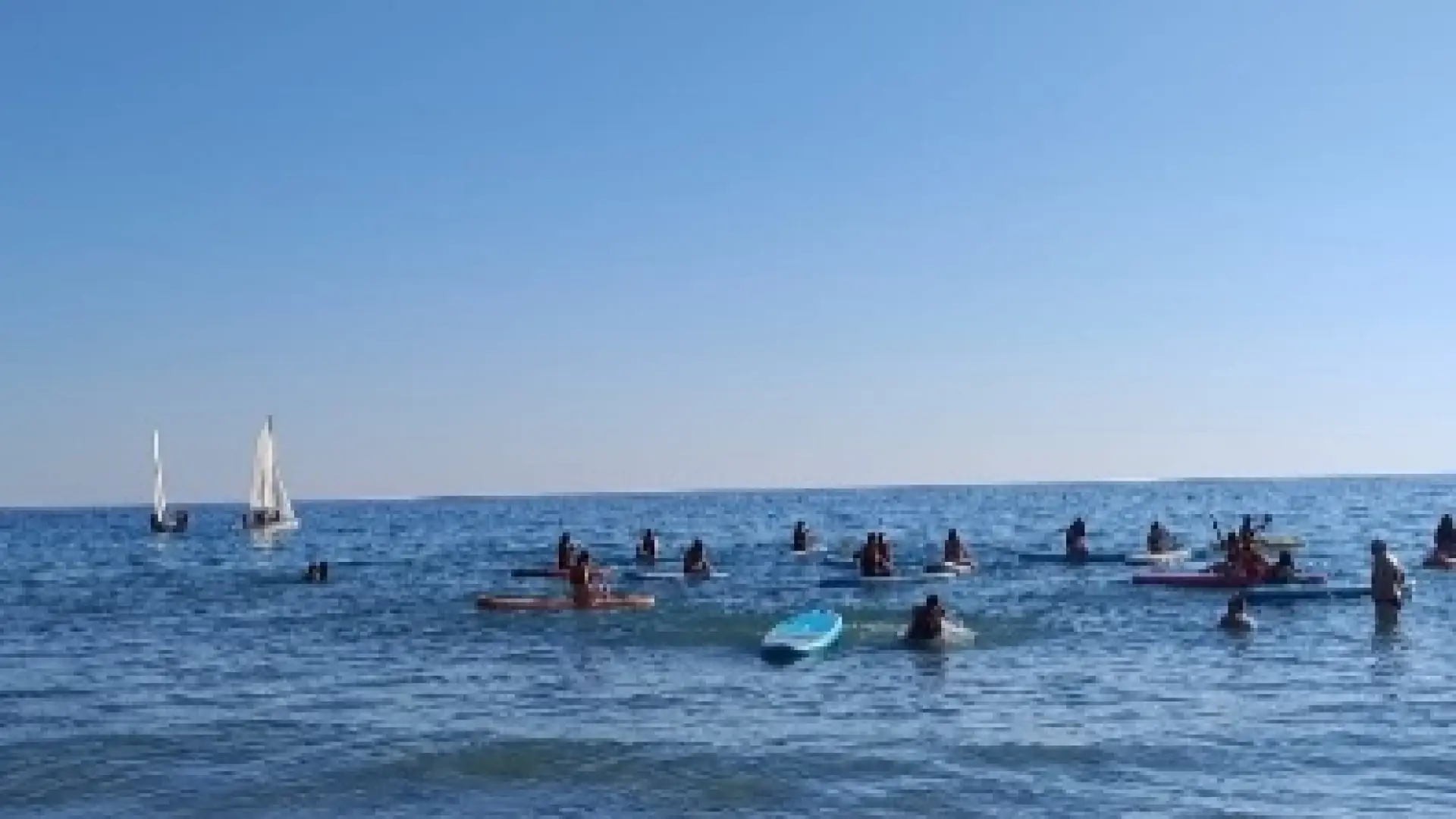 Il Liceo Varrone per lo stage velico a Marina De Camerota