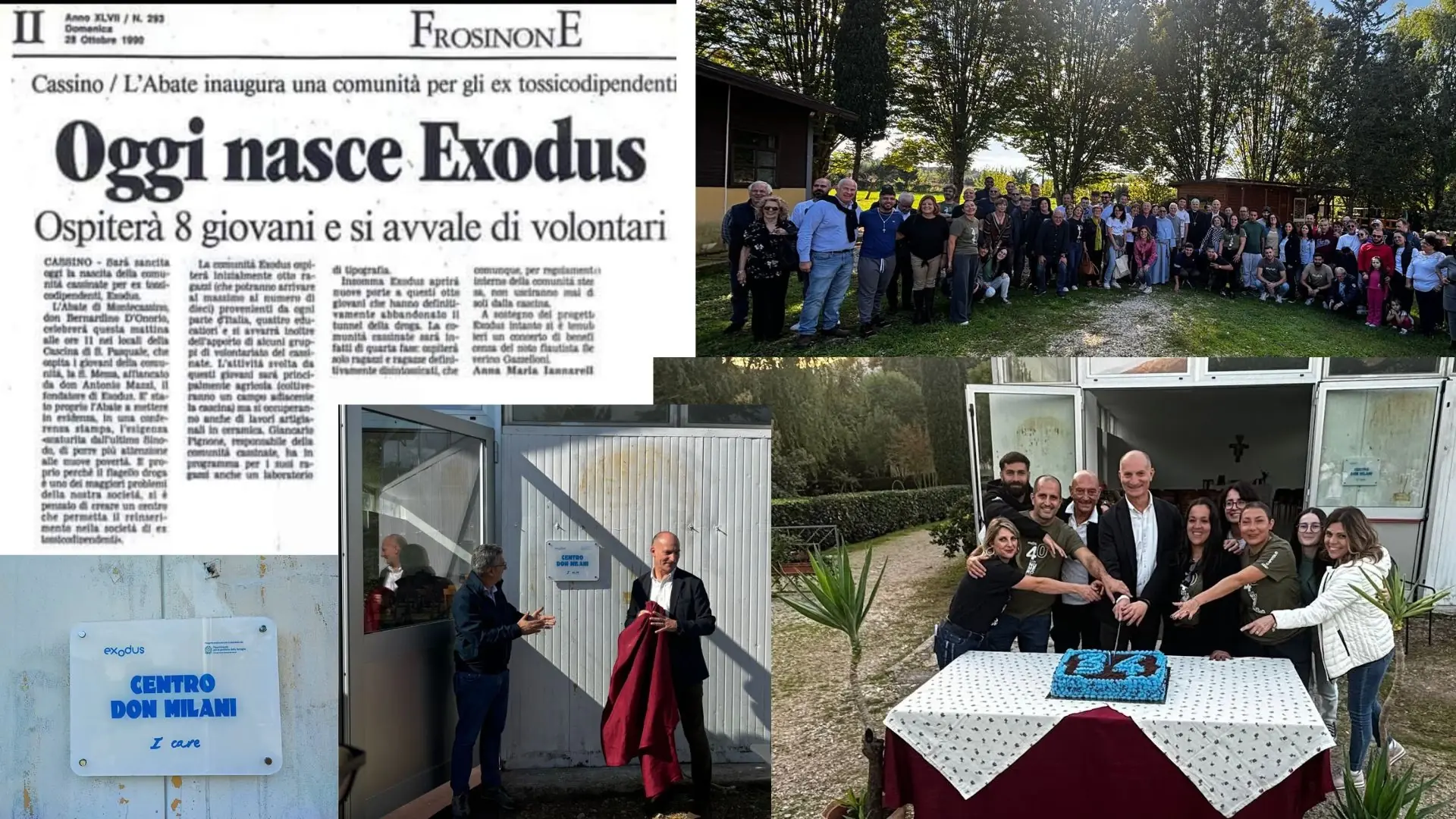 Exodus compie 34 anni e in cascina arriva un centro diurno per adolescenti
