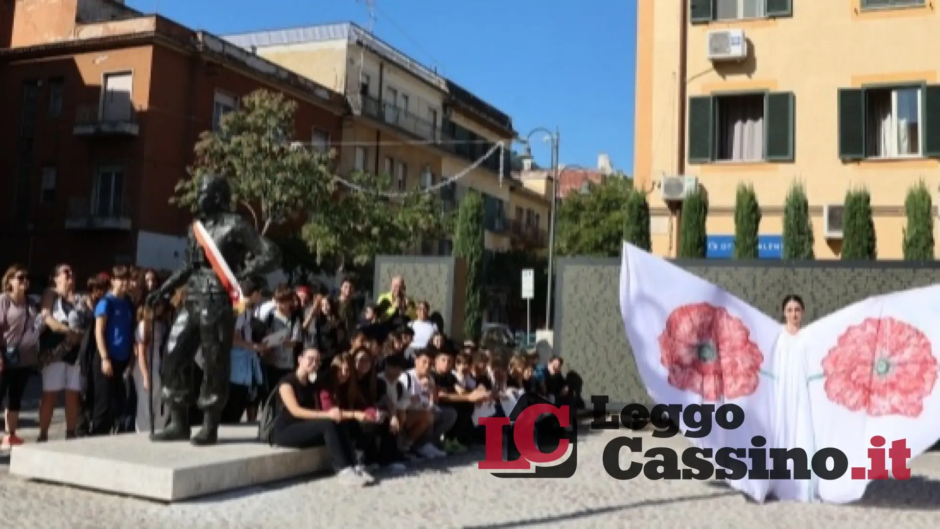 Cassino, giornata nazionale del trekking urbano: tanti studenti allo start