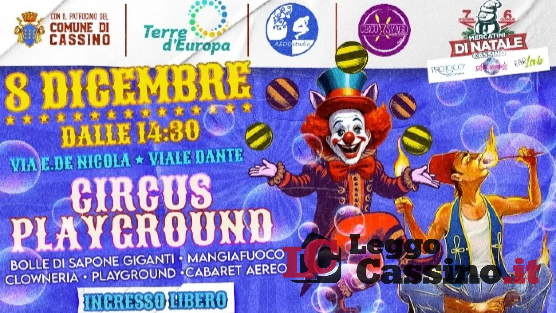 Cassino si accende a festa: l’atmosfera di Natale invade le vie della città