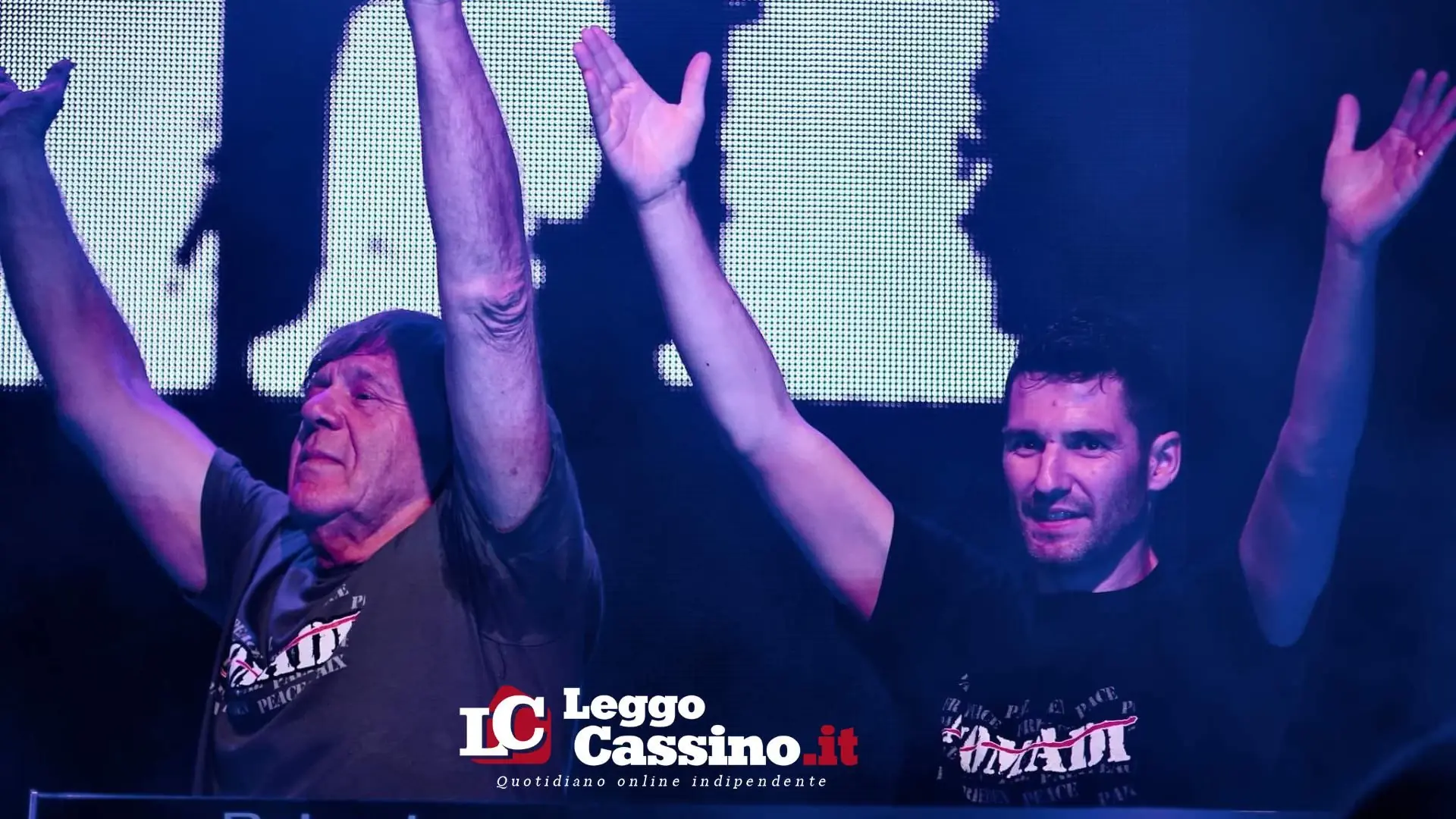 Americo Marinelli special guest del raduno storico dei Nomadi a Novellara