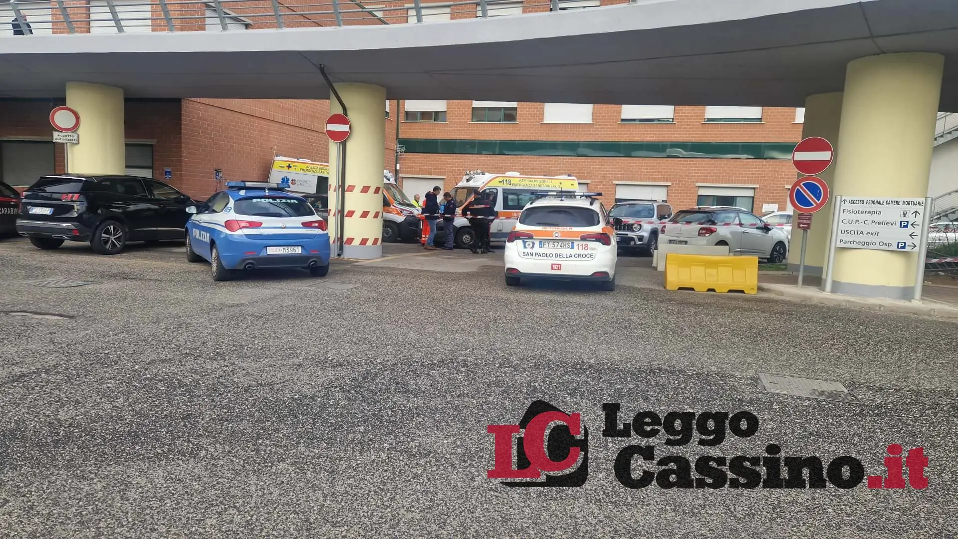 Ruba un bisturi al pronto soccorso dell'ospedale di Cassino: arrestato