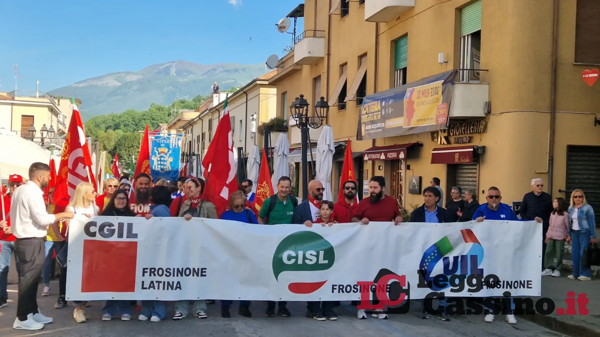 A Isola del Liri un Primo Maggio di lotta, memoria e dignità