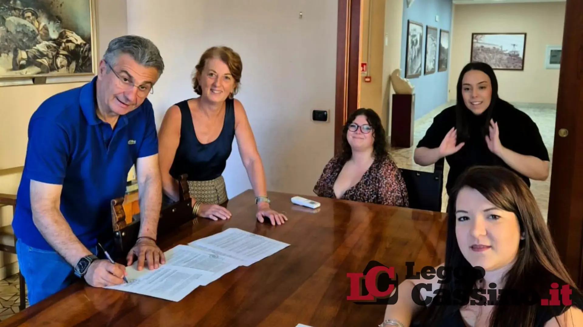 Cassino, Case rifugio: rinnovata la convenzione tra l'Amministrazione e Associazione Risorse Donna