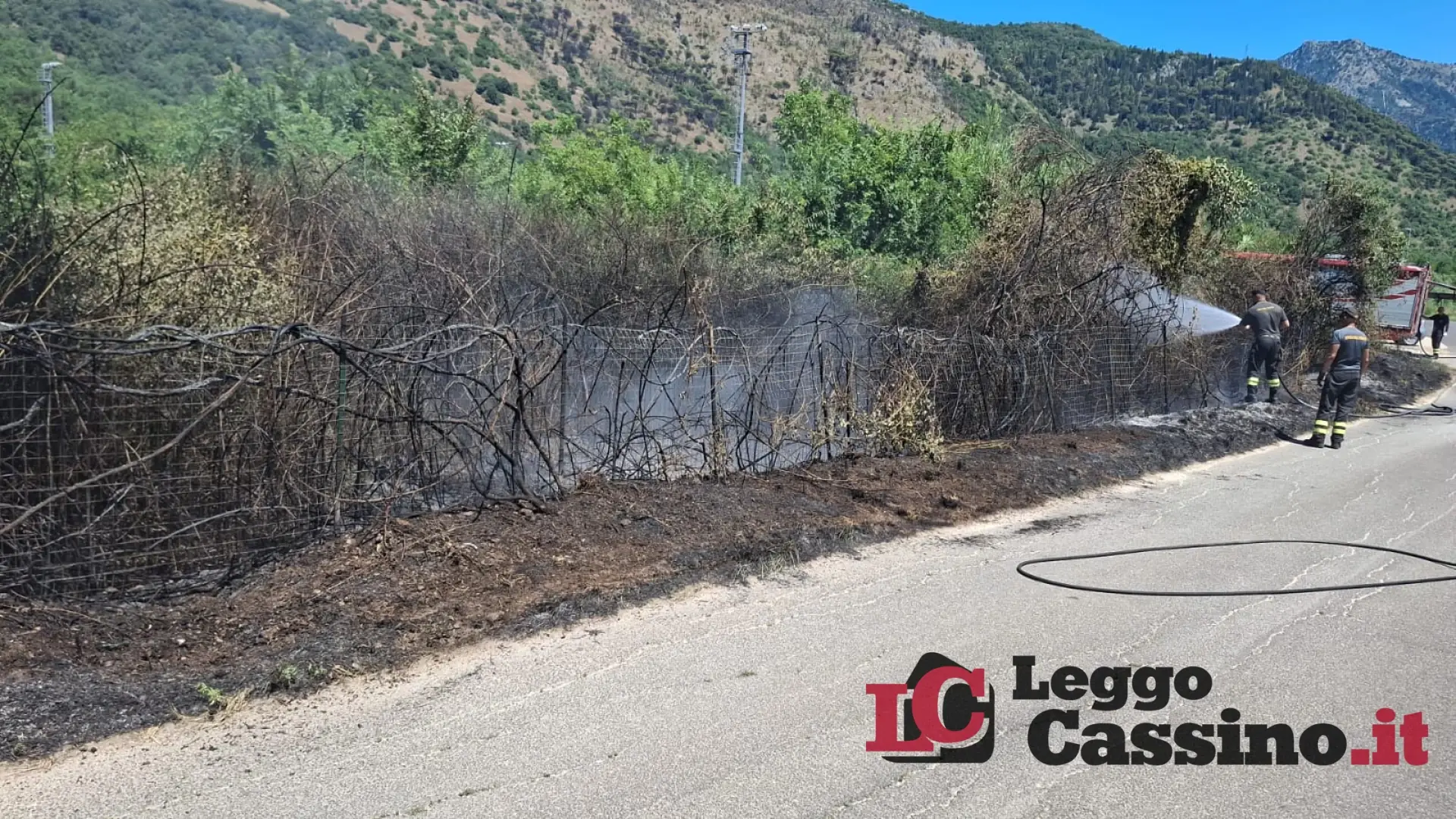 Ristorante minacciato dalle fiamme, attimi di paura a Sant'Andrea