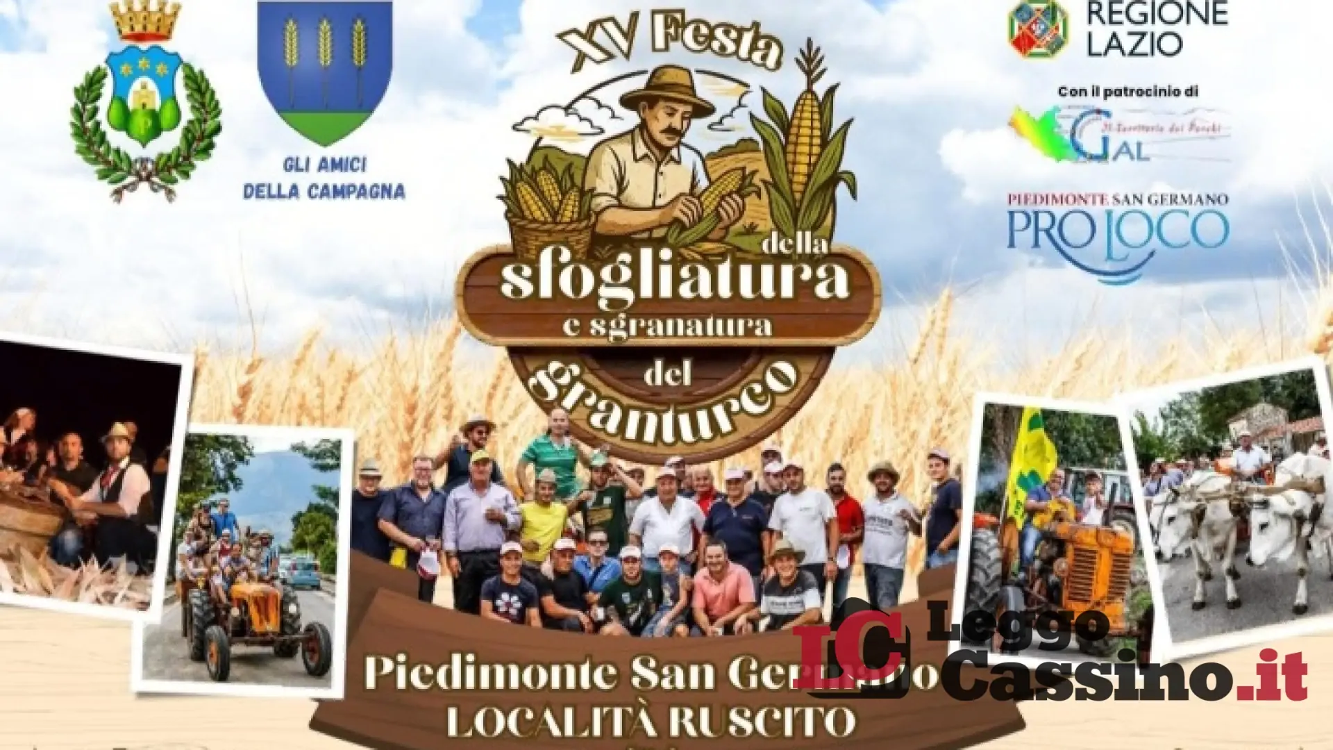 Riscoprire le Radici, Coltivare il Futuro: a Ruscito la XV Festa della Sgranatura, sabato 30 e domenica 31 agosto