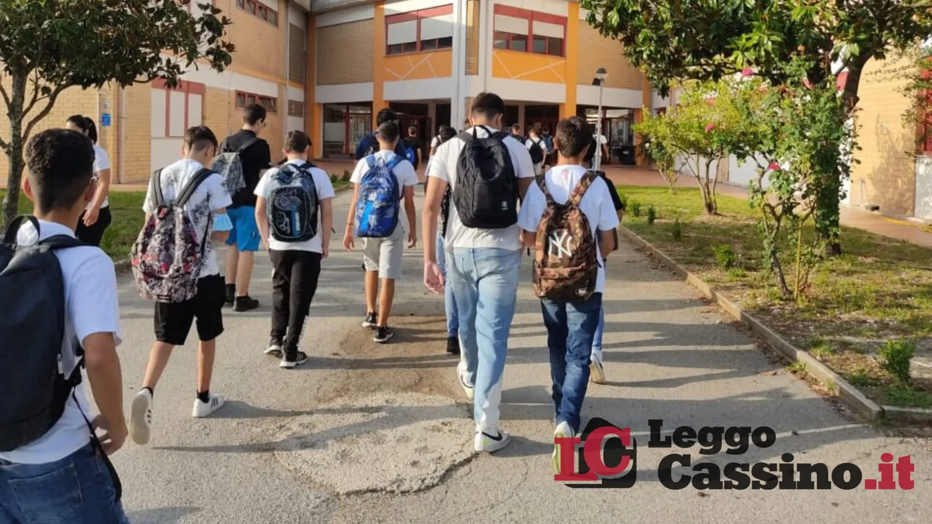 Cassino, suona oggi la prima campanella: la carica degli 8.527 alunni