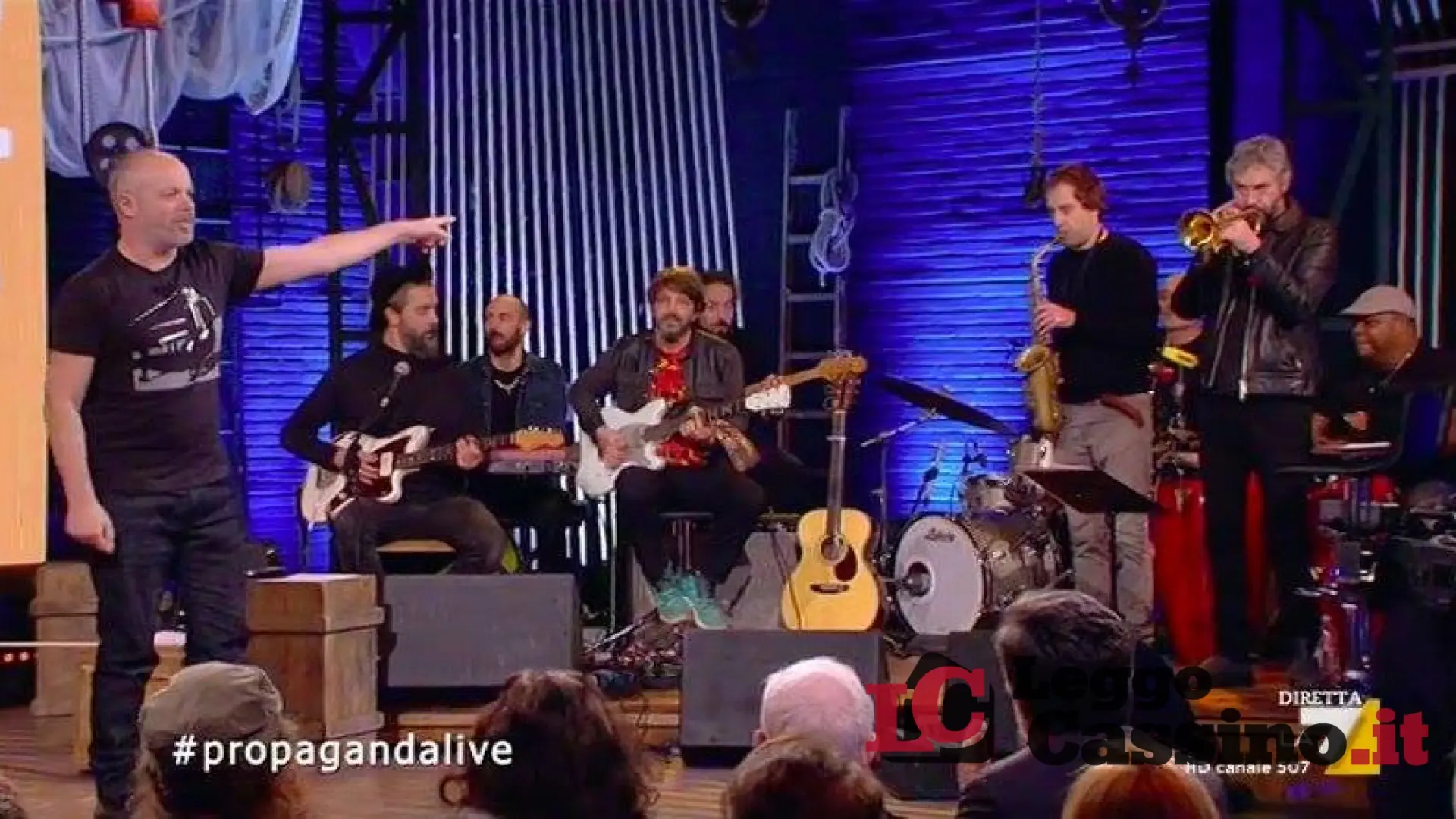 Diego Bianchi al Conservatorio di Frosinone per il progetto Proben