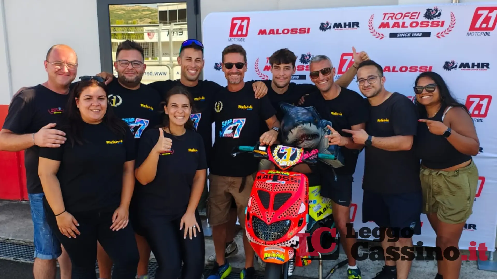 'Rotondo Corse' porta Cassino sul podio più alto: il team conquista il titolo nazionale Malossi