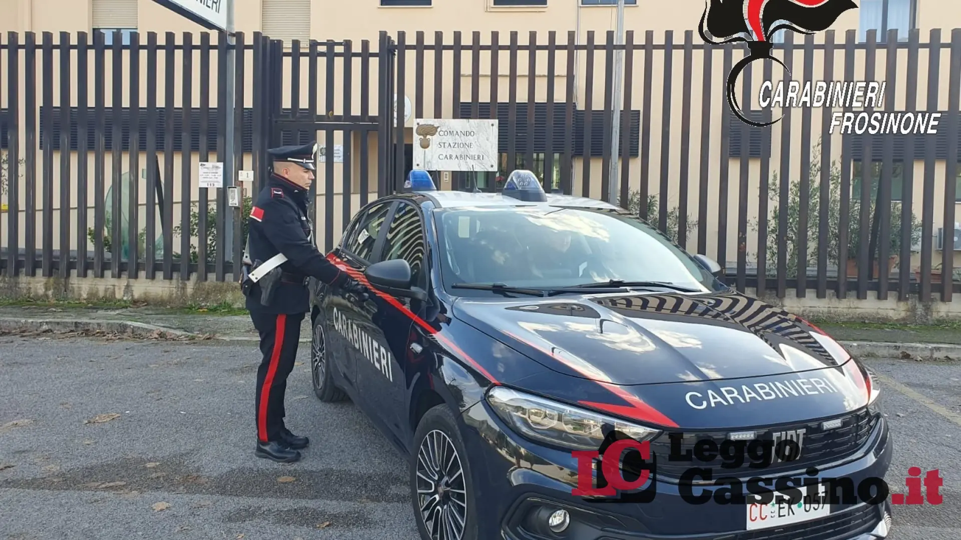 Violazione degli arresti domiciliari: 29enne di Piedimonte San Germano finisce in carcere