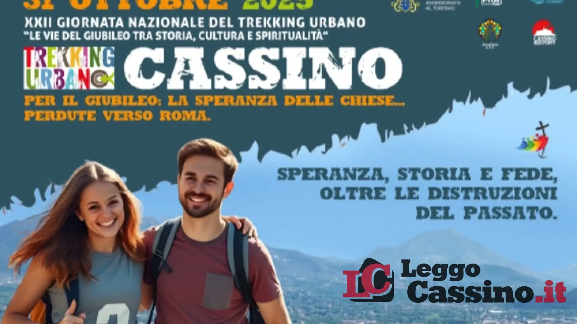 Cassino aderisce alla XXII edizione della Giornata Nazionale del Trekking Urbano