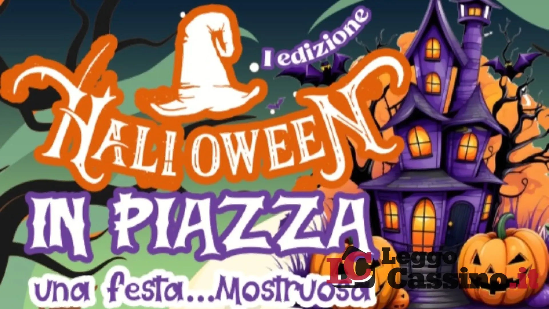 Ecco la prima edizione di Halloween oggi a Cassino in piazza Labriola