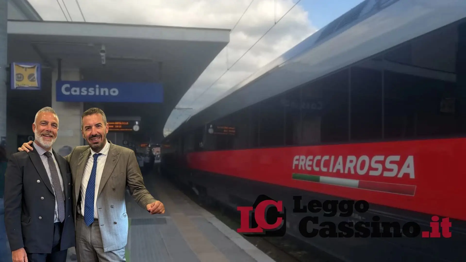 Cassino e Frosinone più vicine al Nord, la Regione assicura il servizio Tav per il prossimo anno