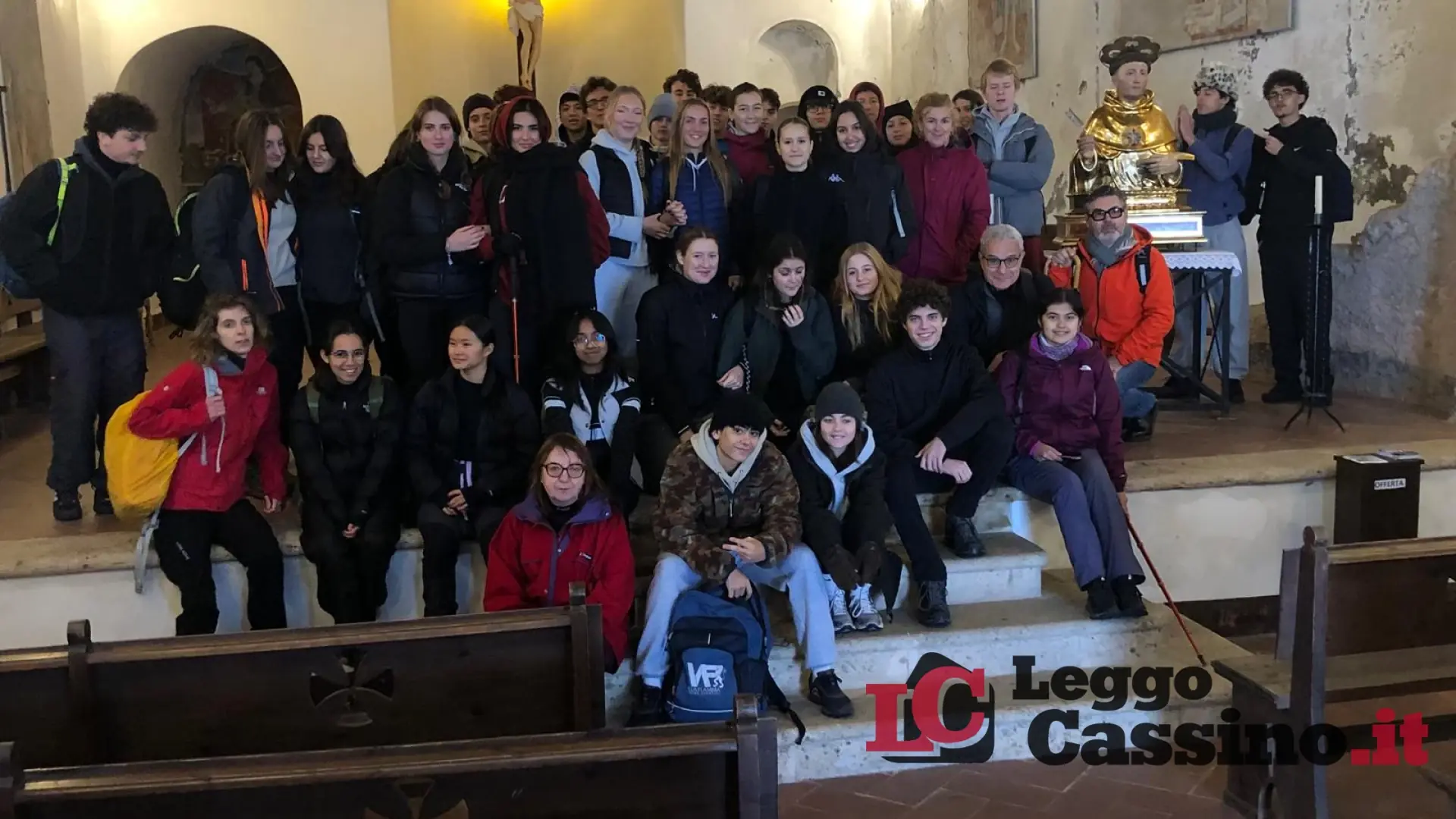 Il Liceo Chateaubriand a Roccasecca: studenti francesi sulle orme di San Tommaso d'Aquino