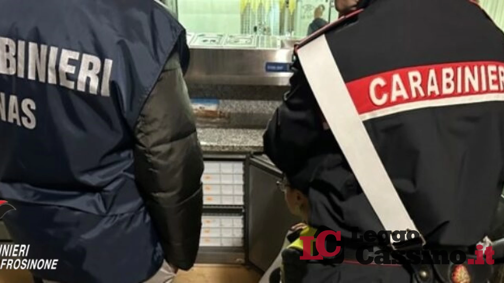 Controlli Carabinieri e NAS: multa da 3.000 euro e sequestro di 20 Kg di alimenti