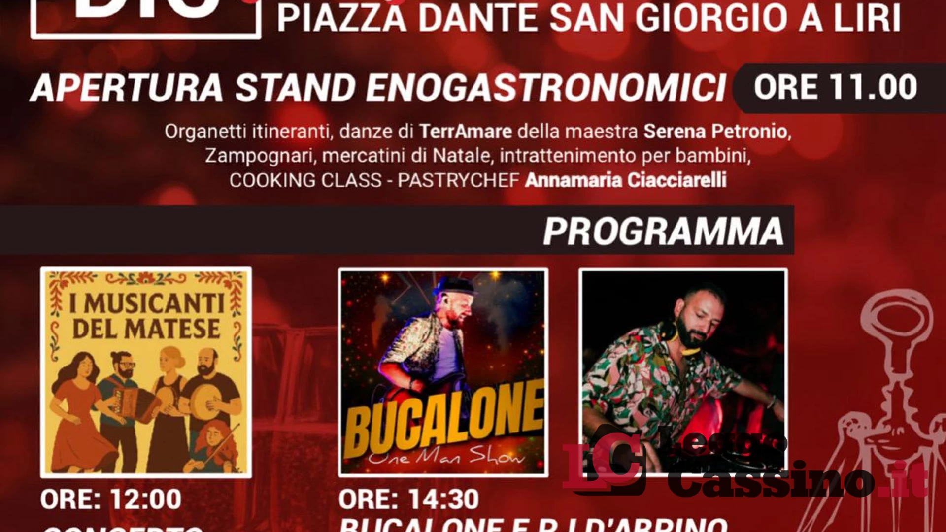 San Giorgio a Liri, tutto pronto per "Millesimo 2025"