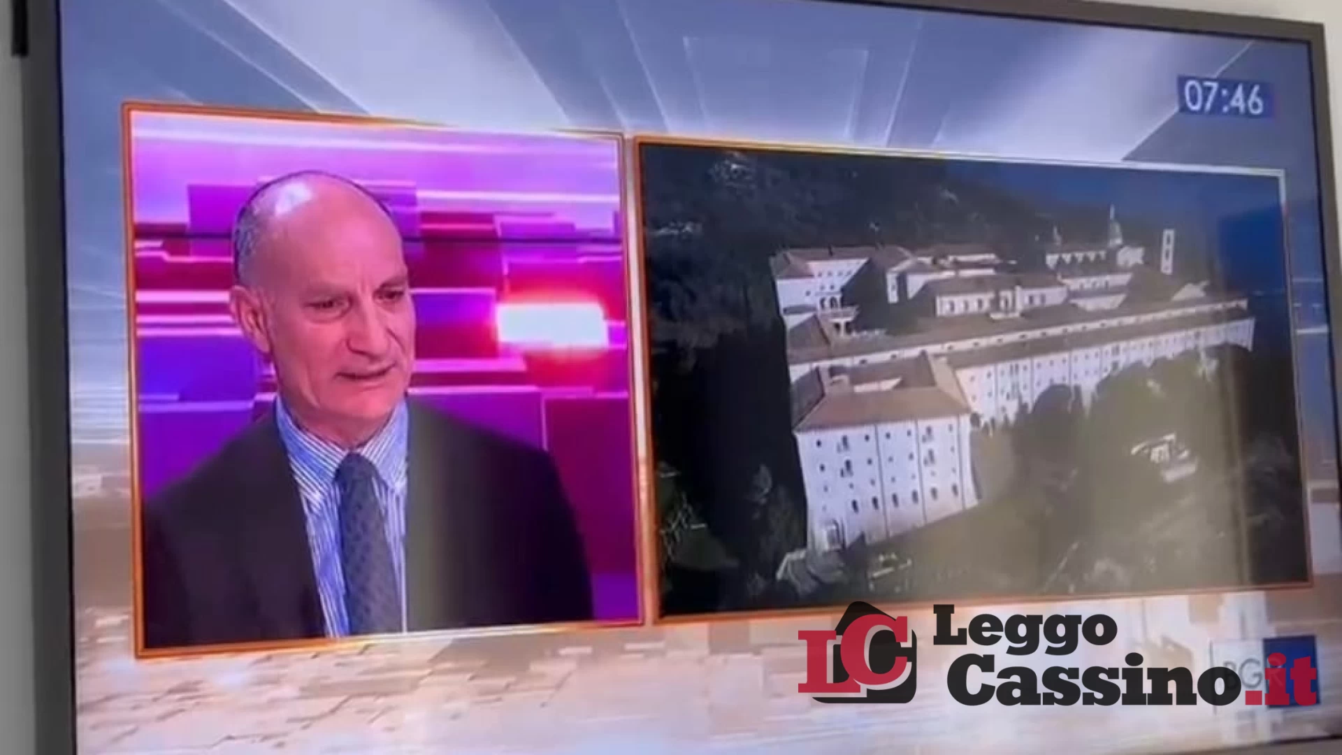 La Guida tattile di Montecassino in onda su Rai 3 con Luigi Maccaro