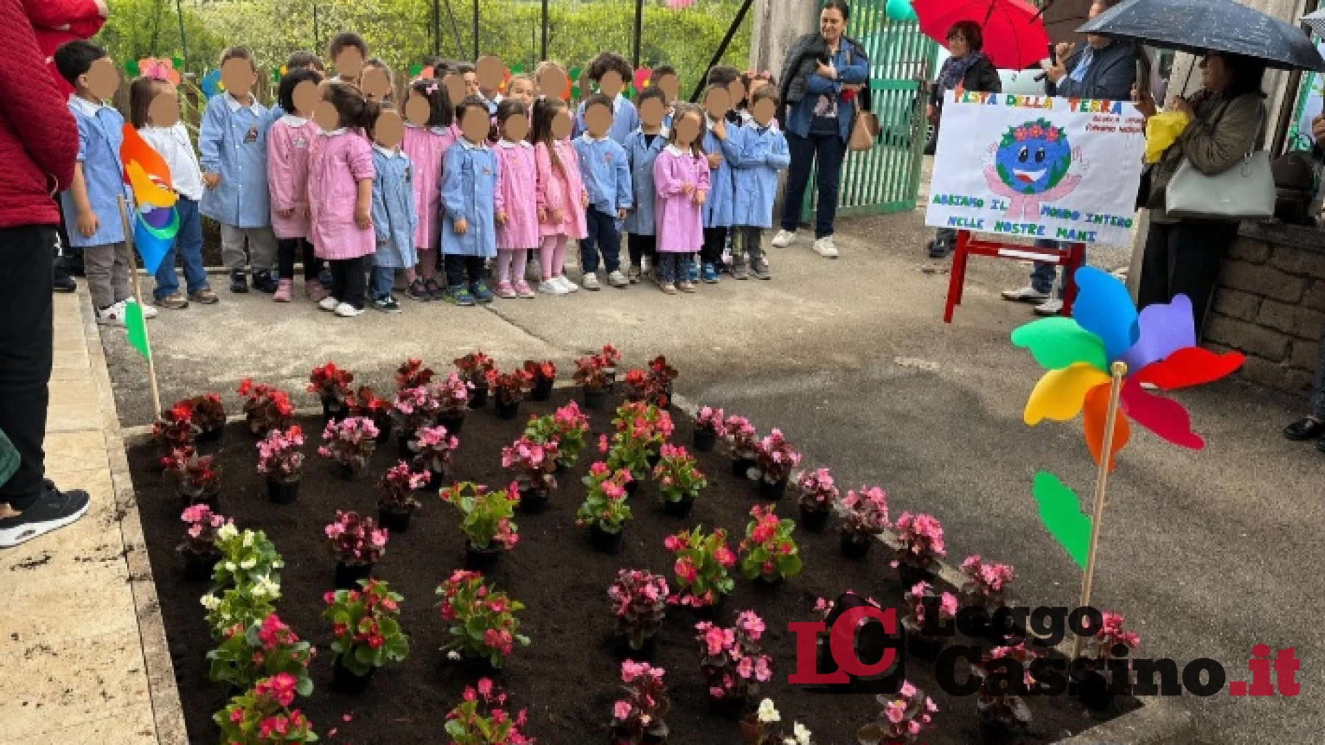 Protagonisti della Festa della Terra i piccoli dell'Infanzia "Elisabetta Starace"