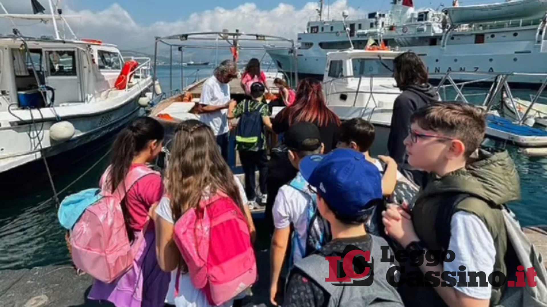 Gaeta ha accolto i piccoli studenti di Vallerotonda: una giornata tra mare, storia e scoperta