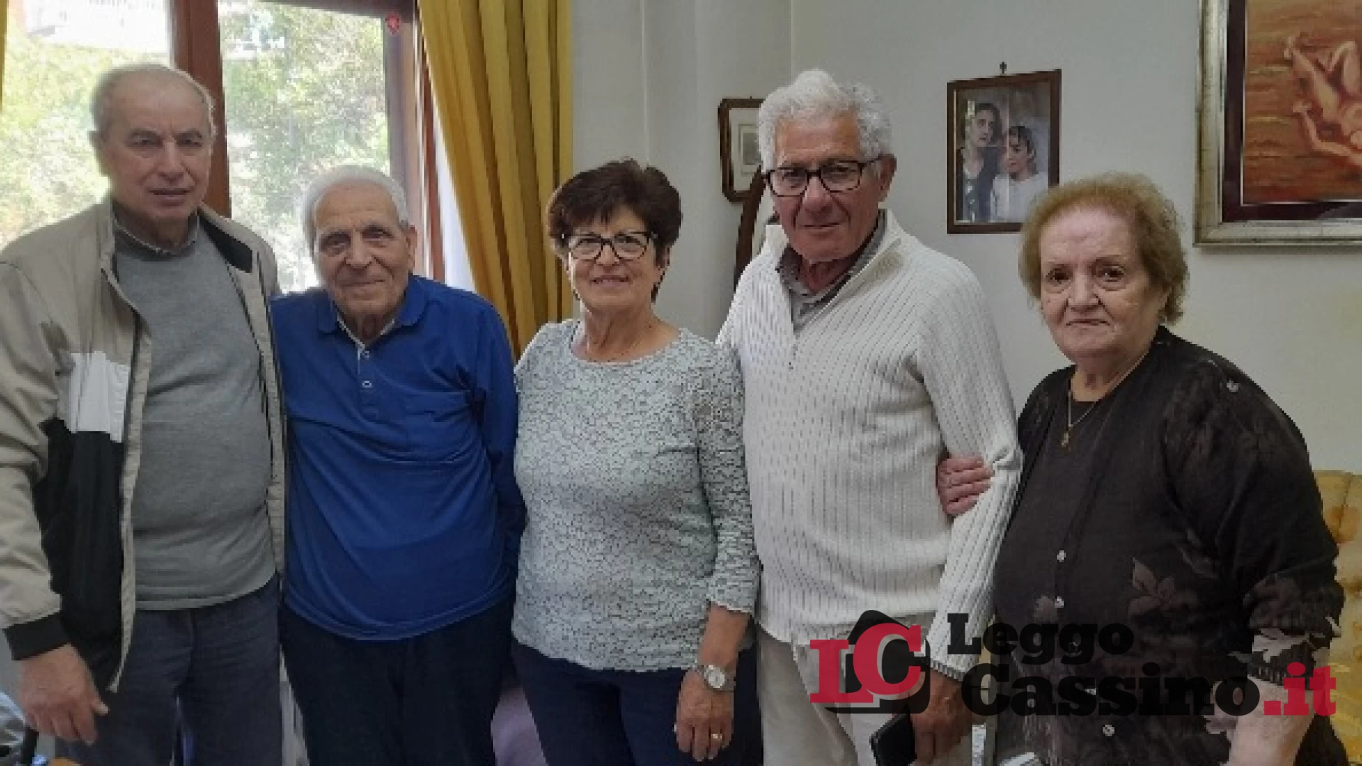 L'UGAF Gr. di Cassino festeggia il socio novantenne