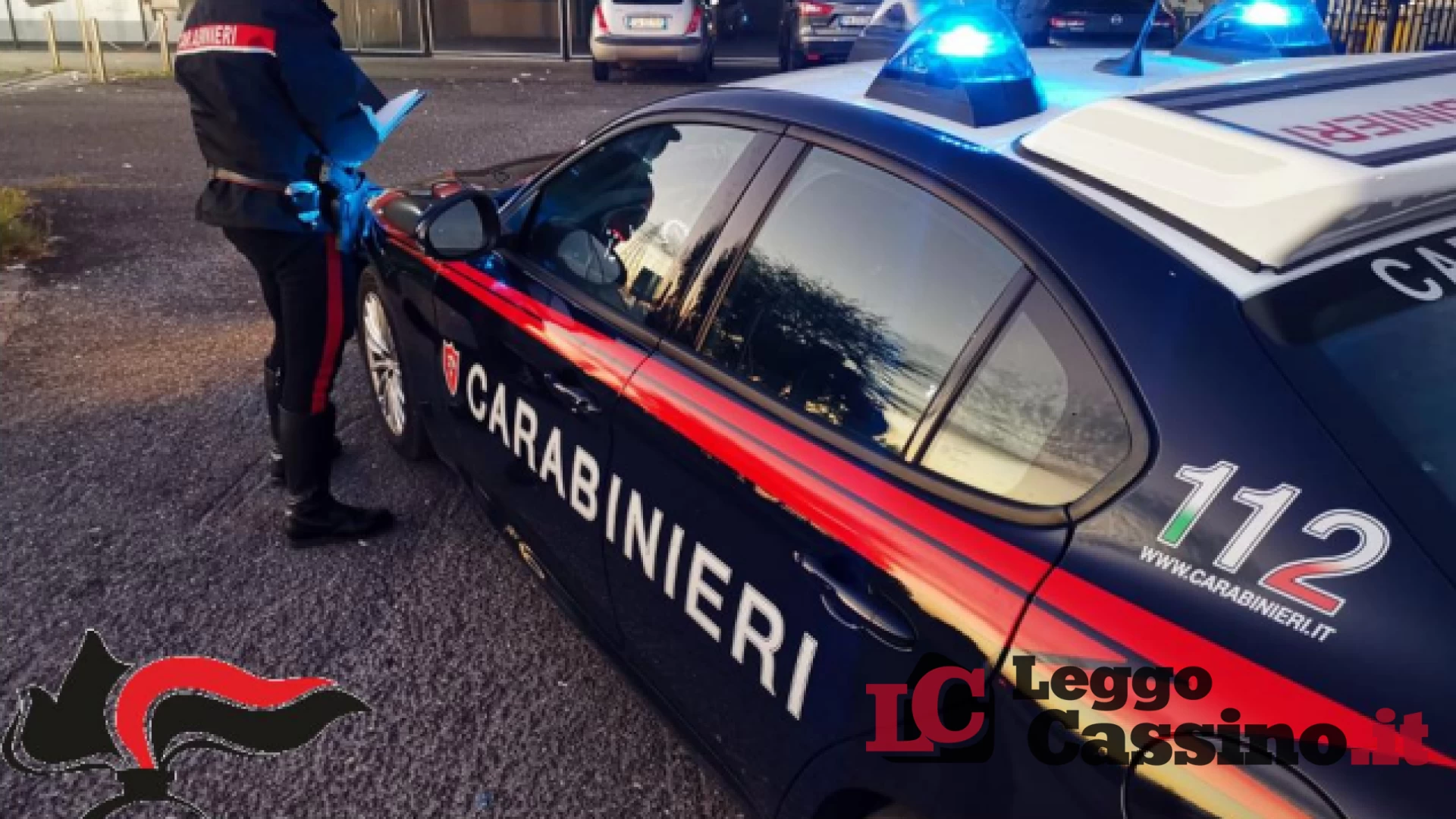 San Giorgio a Liri, fermato con un kit completo per lo scasso: denunciato 48enne