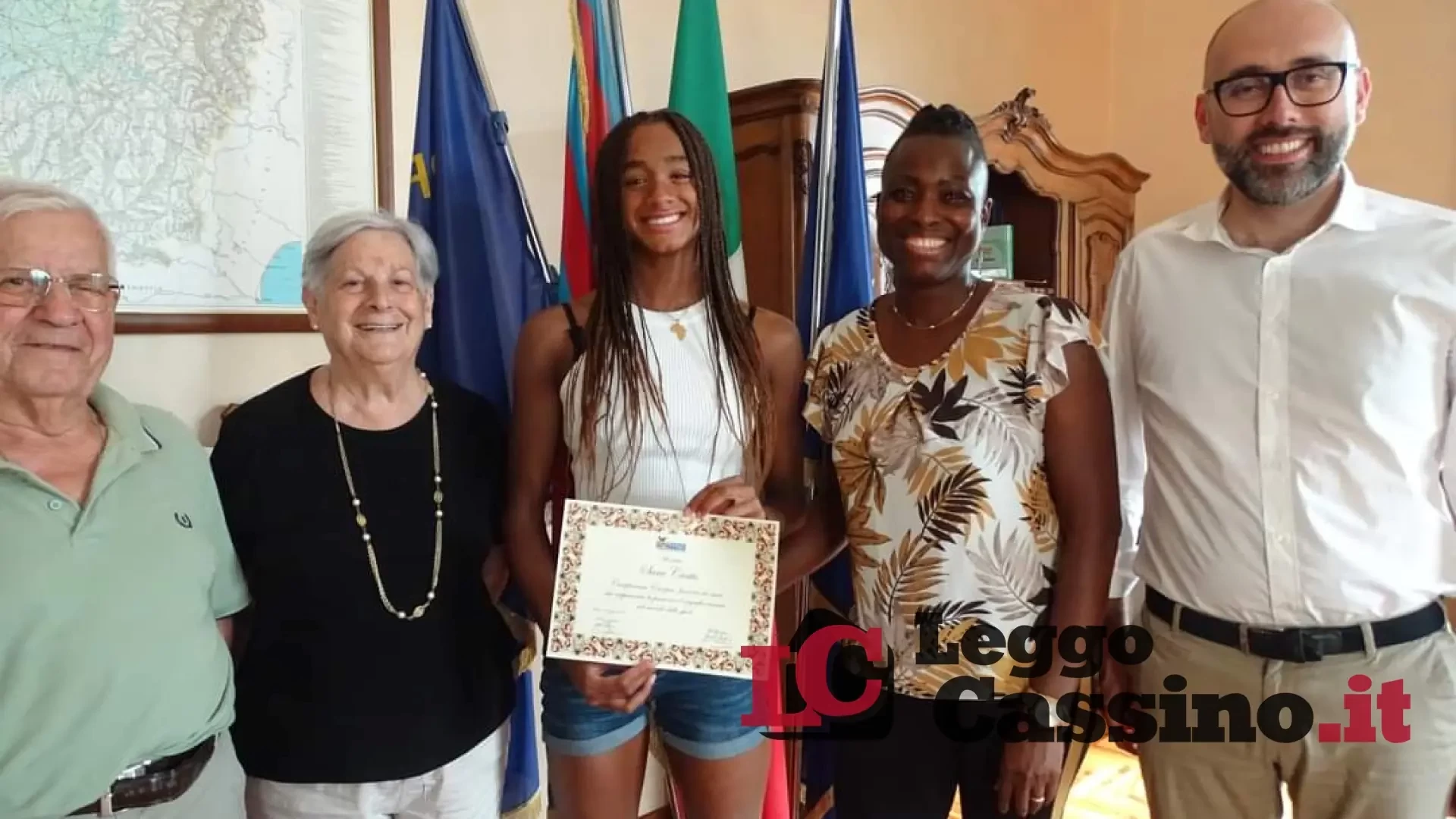 Sara Curtis da record: Cervaro in festa per la "sua" campionessa