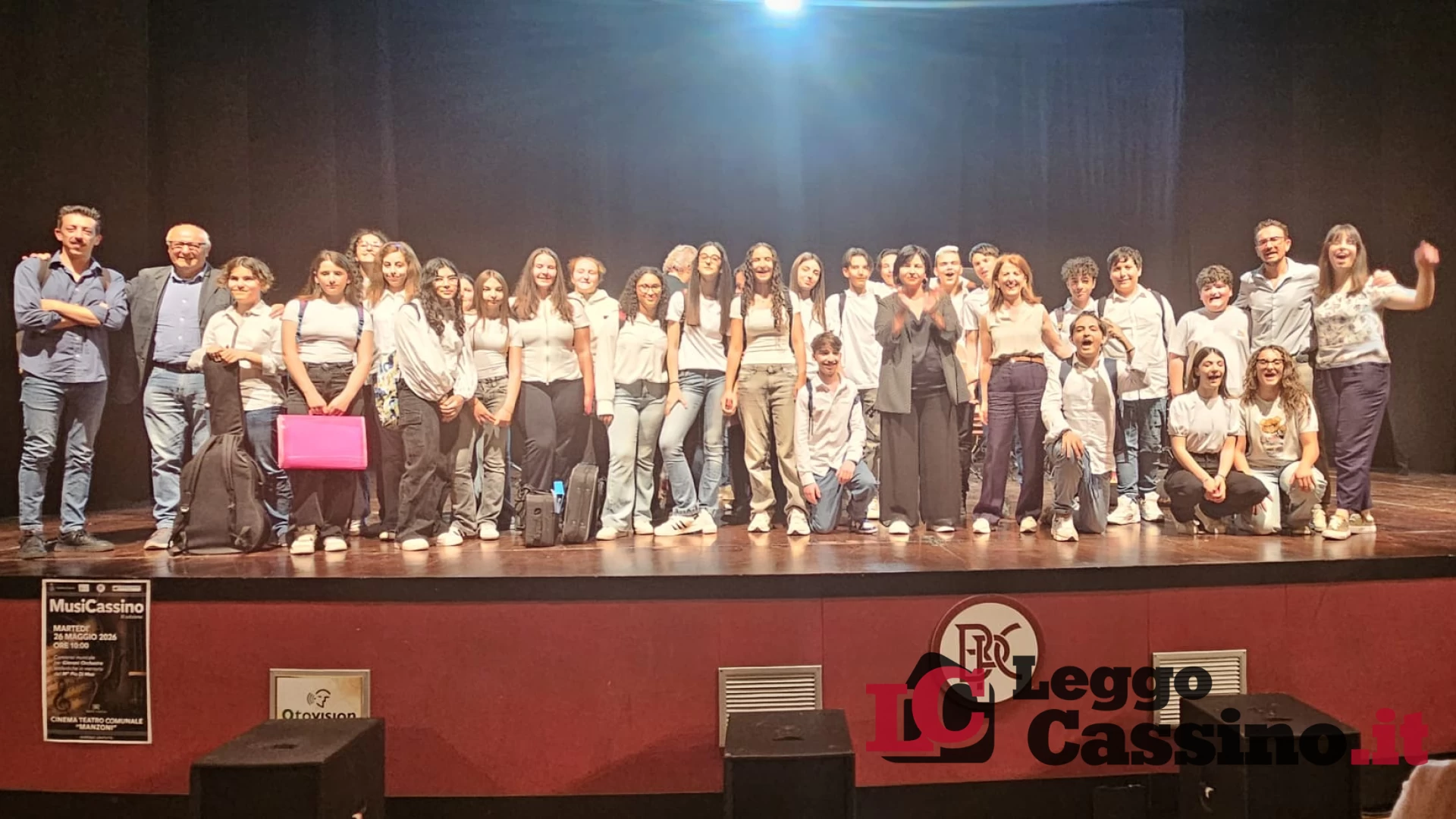 "MusiCassino", la terza edizione è un successo: podio d'eccellenza al Teatro Manzoni