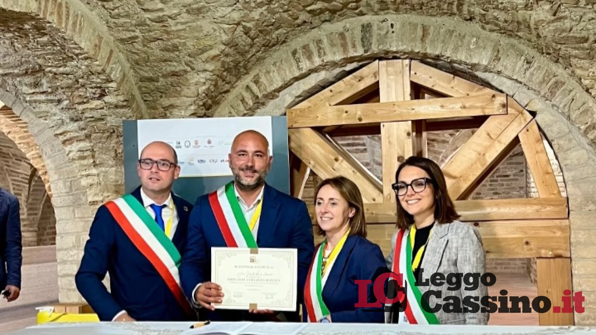 San Donato Val di Comino aderisce alla Carta della Bellezza: il sindaco Enrico Pittiglio sottoscrive il protocollo