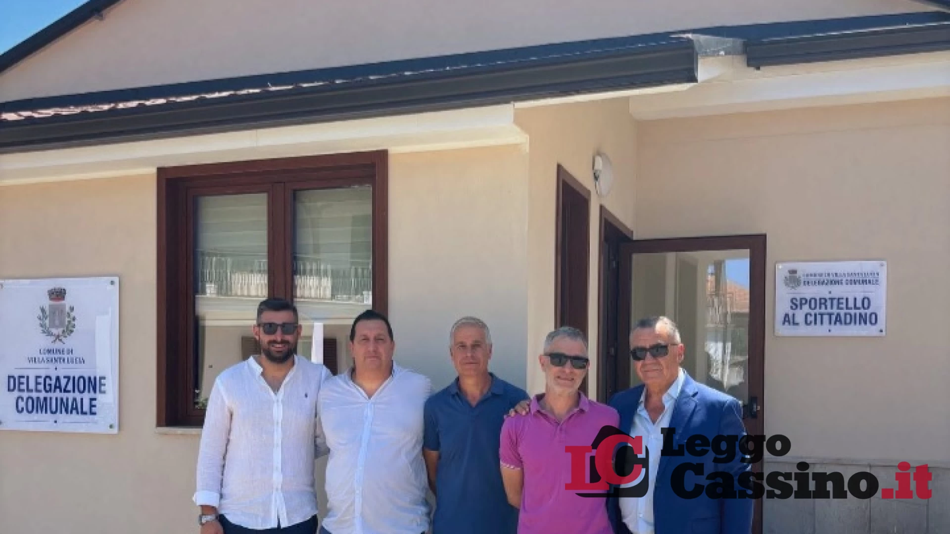 Villa Santa Lucia, inaugurata la nuova sede comunale distaccata di Piumarola