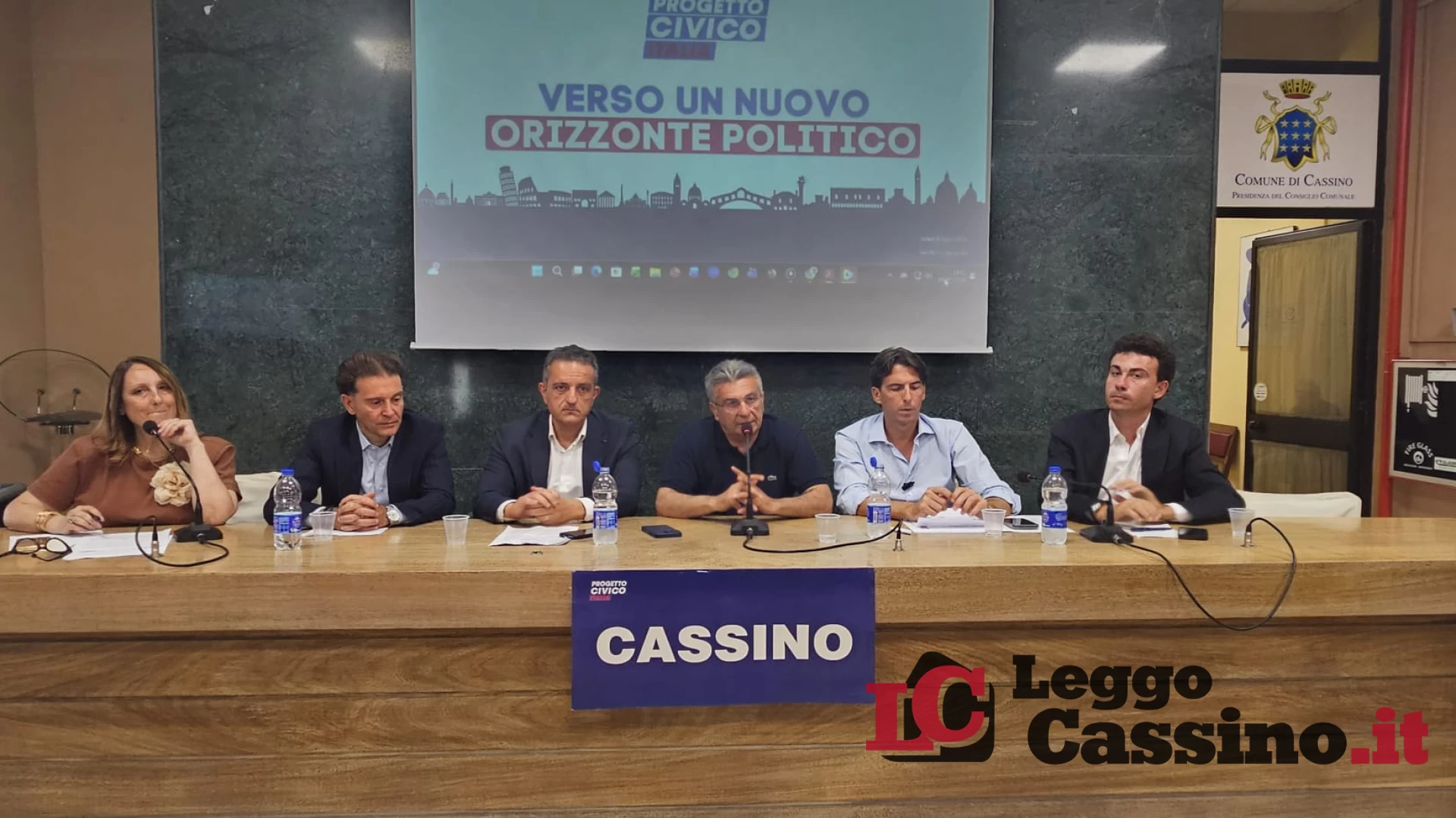 Cassino, debutto affollato per Progetto Civico Italia: il civismo al centro del centrosinistra