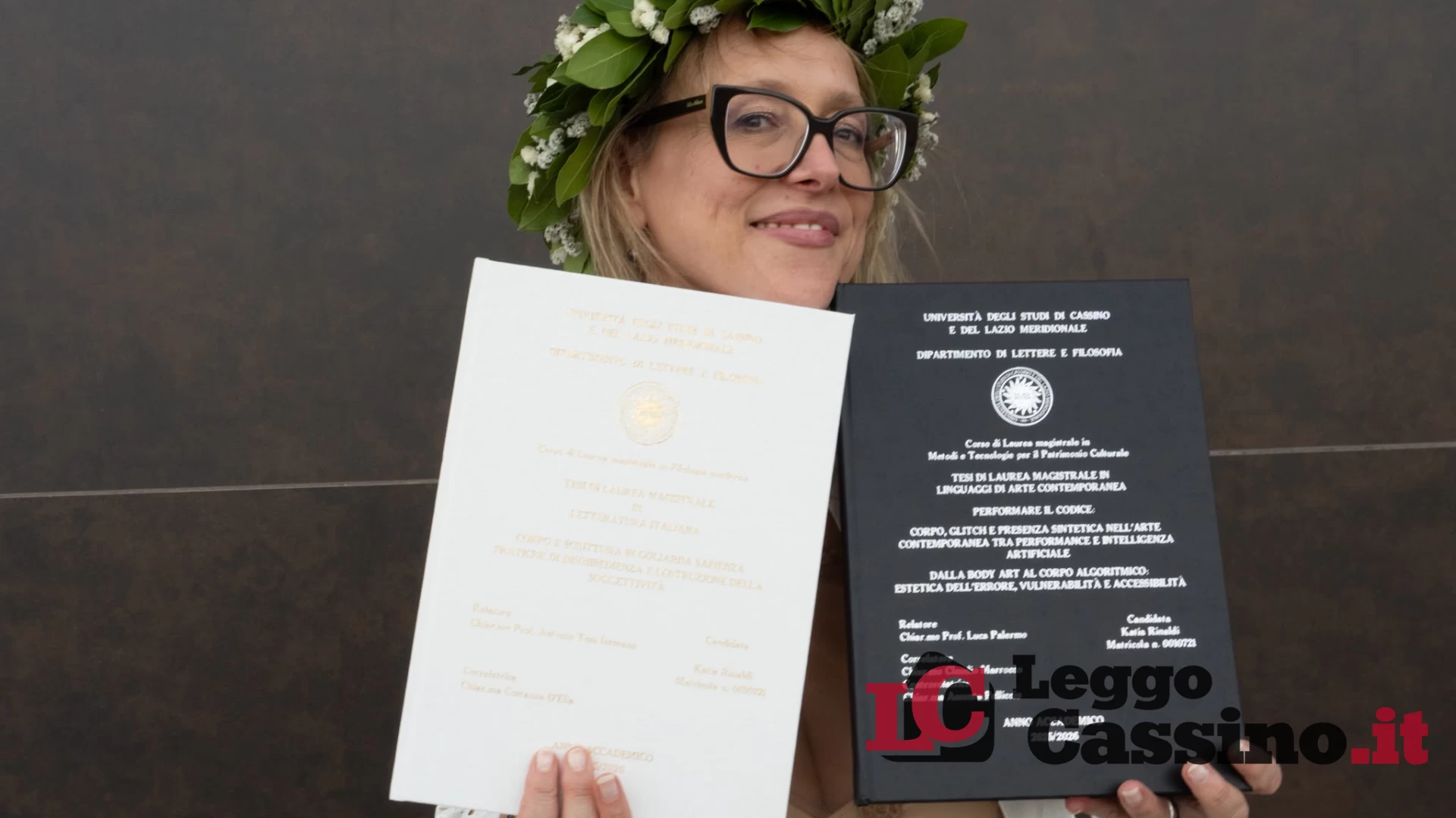 Due lauree magistrali in due giorni a 50 anni: la straordinaria storia di Katia Rinaldi