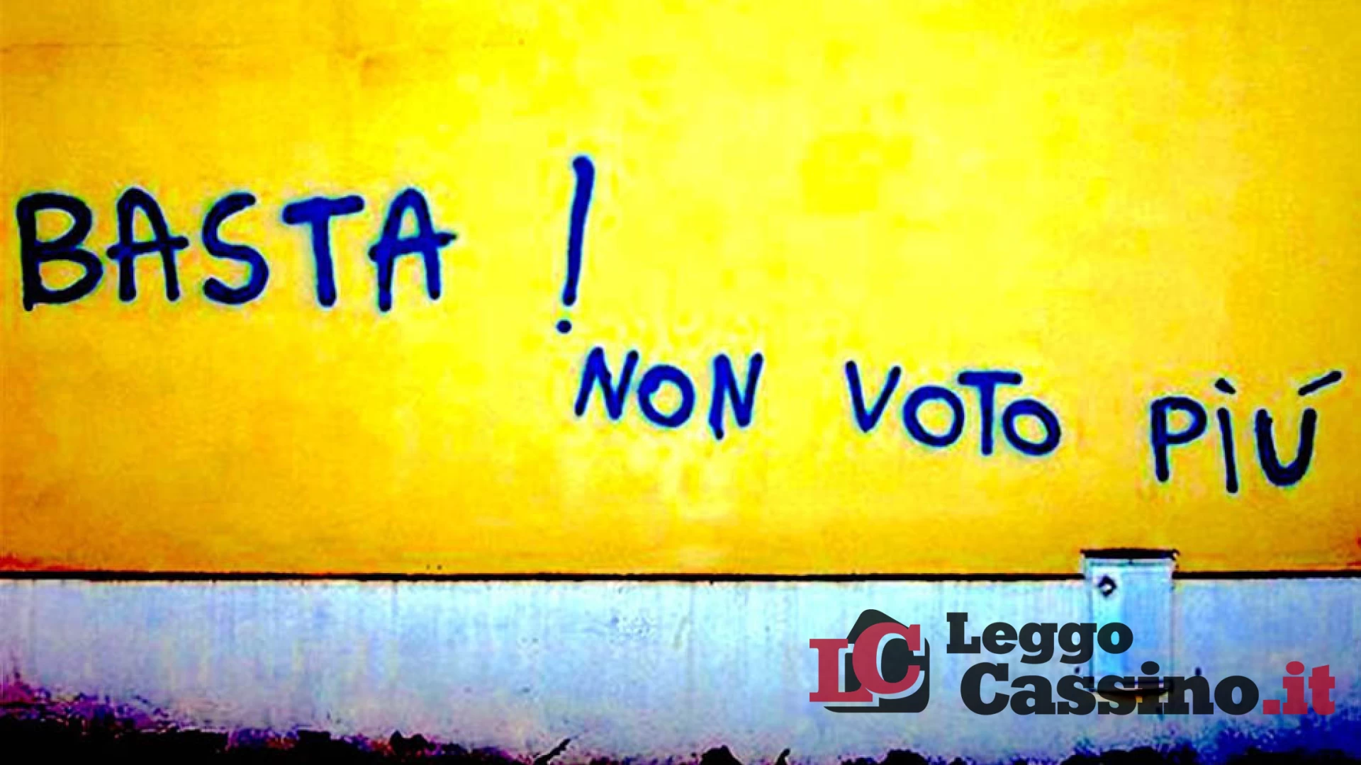 La palude non è l'astensione. La palude è una democrazia che ti chiede di votare senza scegliere