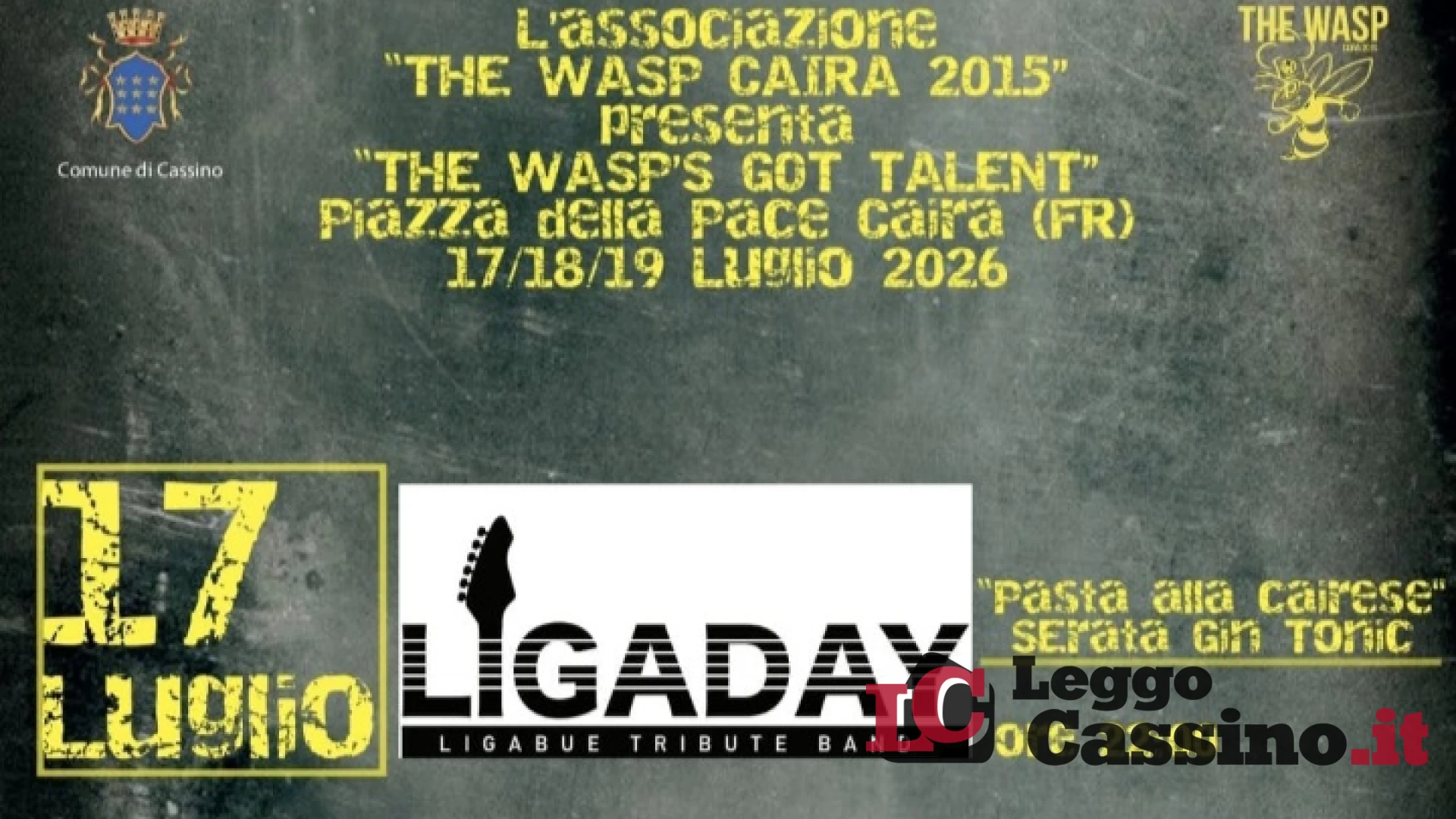 Al via "The Wasp's Got Talent" a Caira