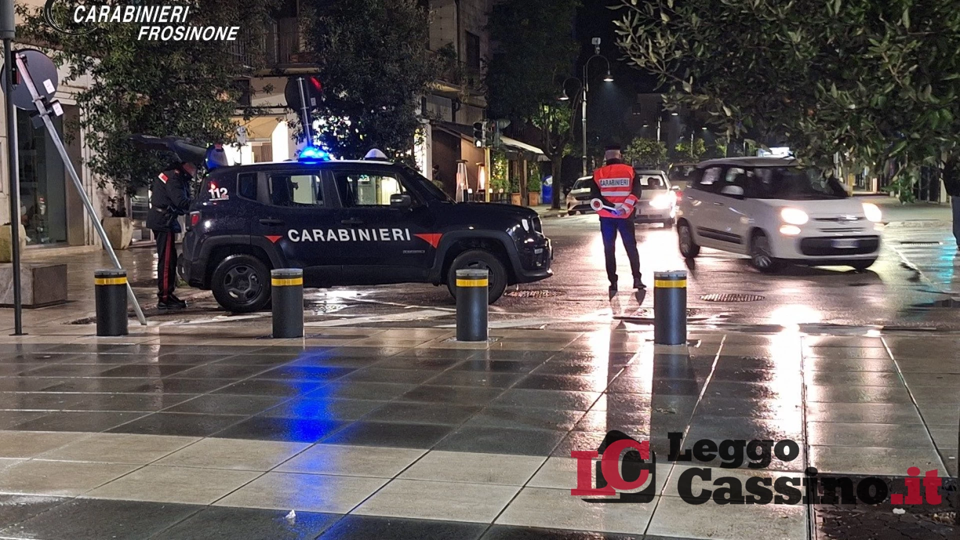 Cassino, movida blindata e controlli straordinari dei carabinieri lungo l'isola pedonale
