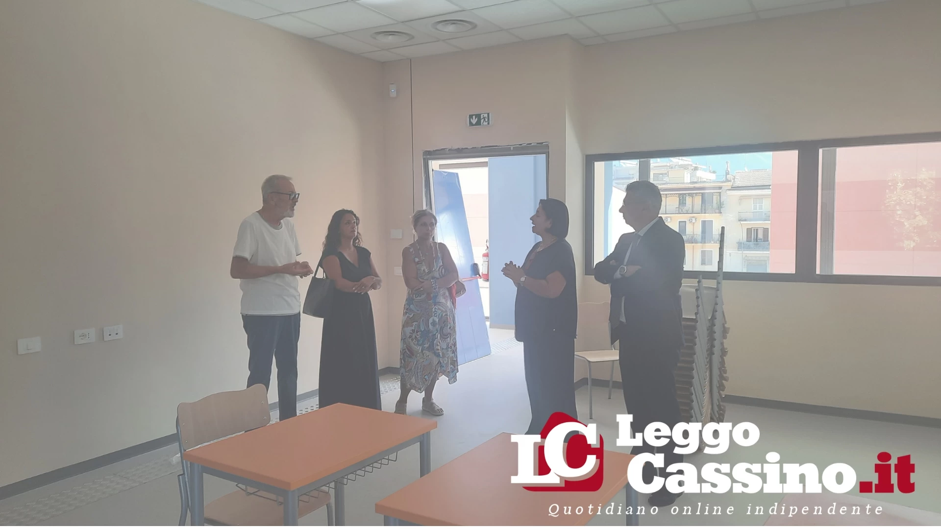 Cassino, la nuova scuola media “Conte” è pronta: consegnati gli ambienti e arrivano gli arredi